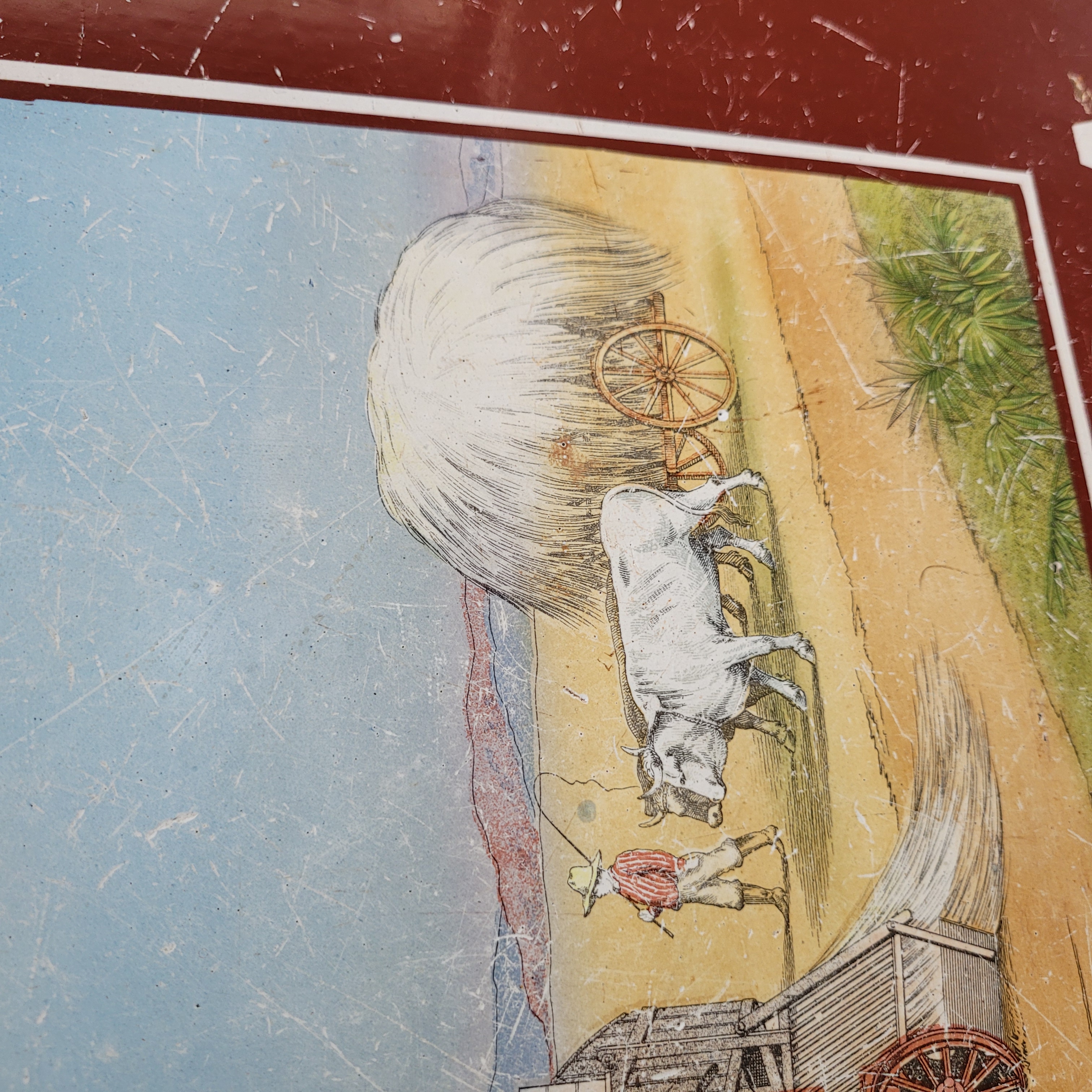 Original Enamel Porcelain RUSTON, PROCTOR & Cia sign  