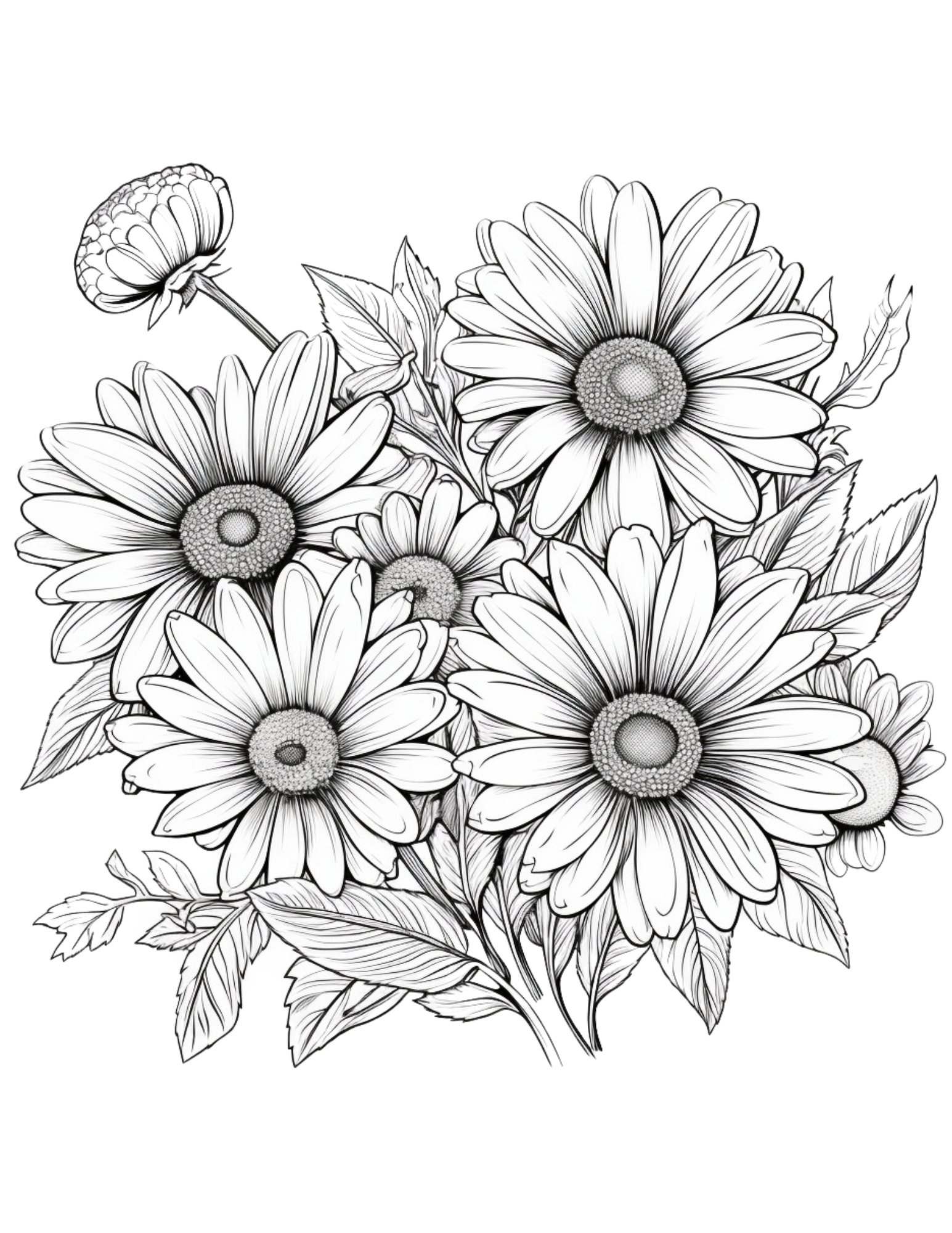 Discover 80 Beautiful Flower Coloring Pages for Relaxation and Creativity