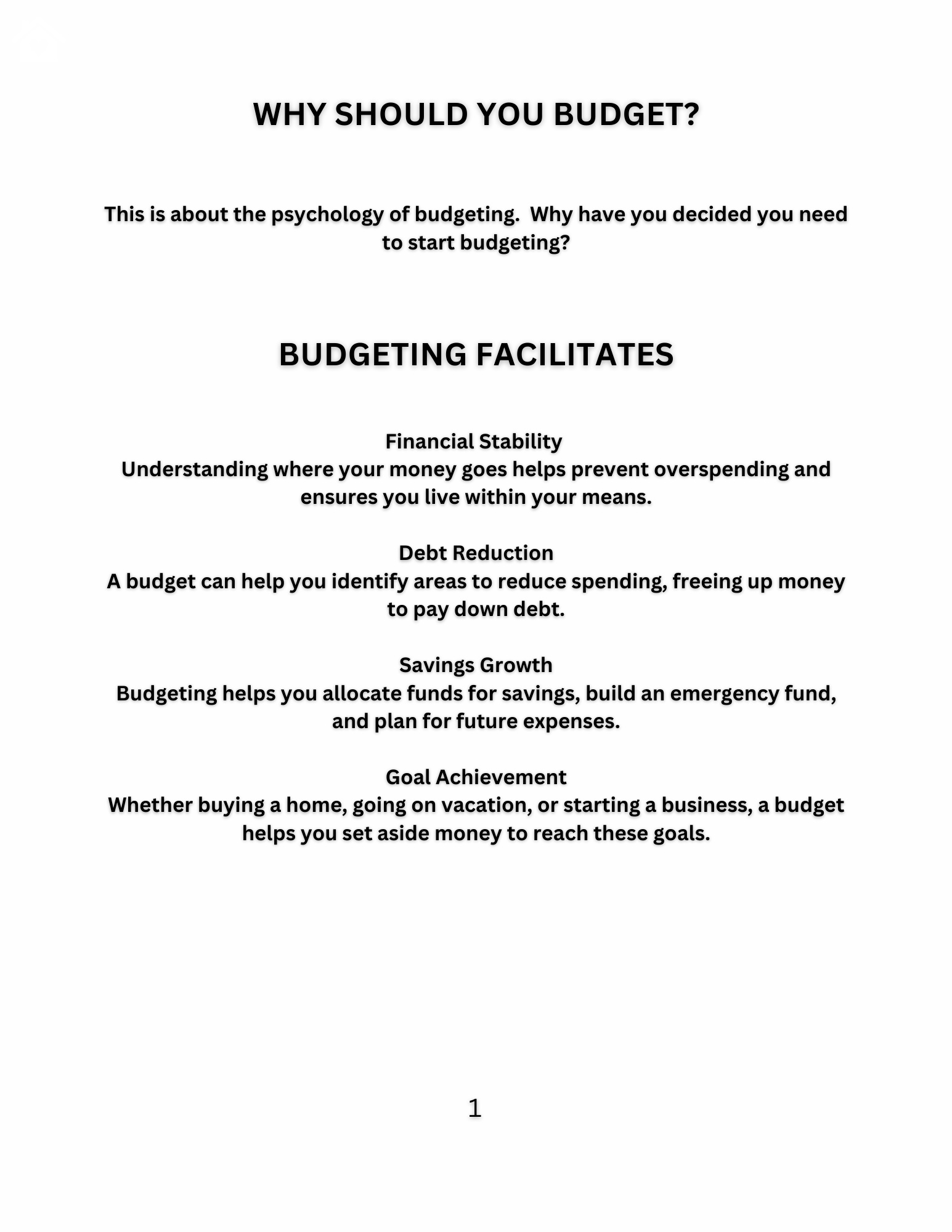 Budget Like The Pros - Bundle
