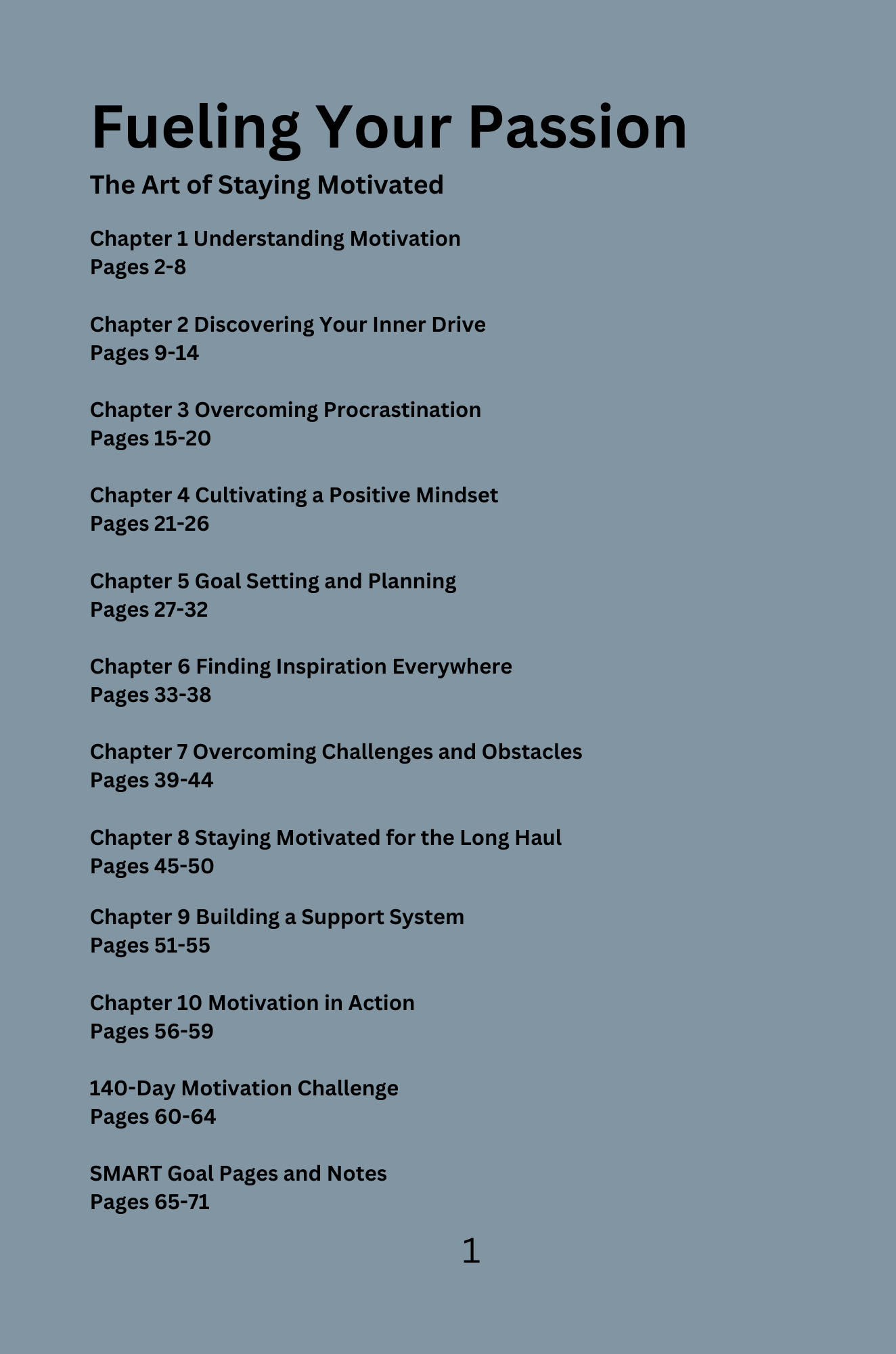 Fueling Your Passion