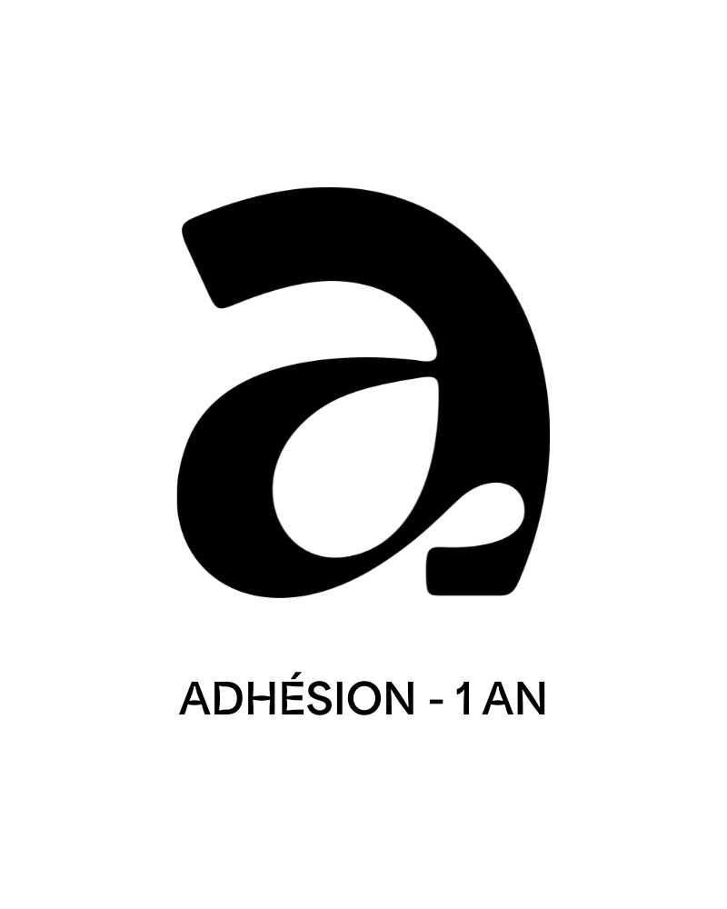ADHÉSION - 1 AN