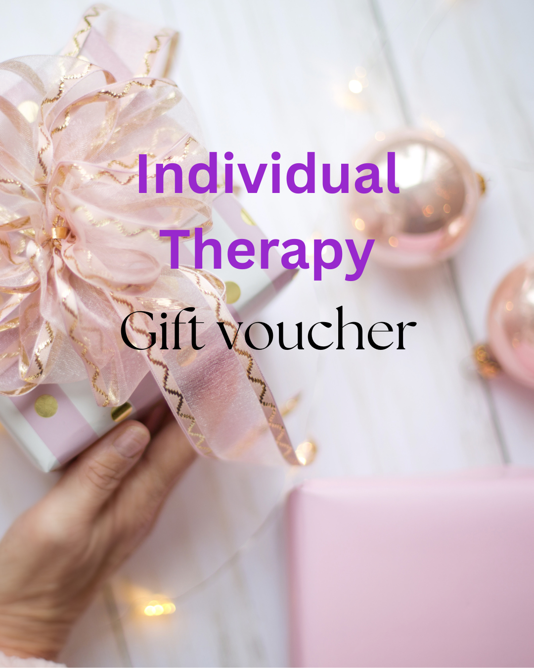 Individual Therapy Session