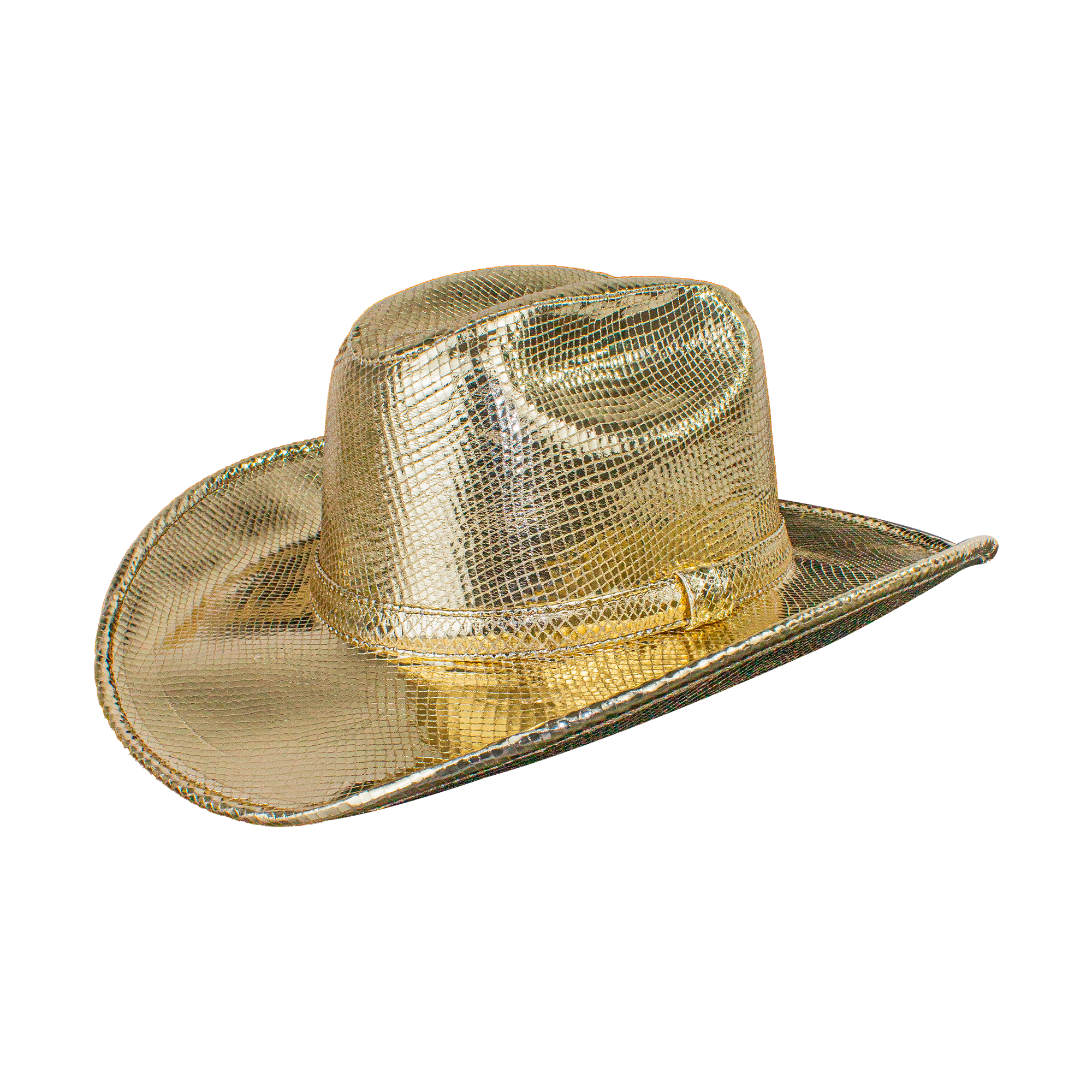 SOMBRERO ESTILO TEXANA METALICA