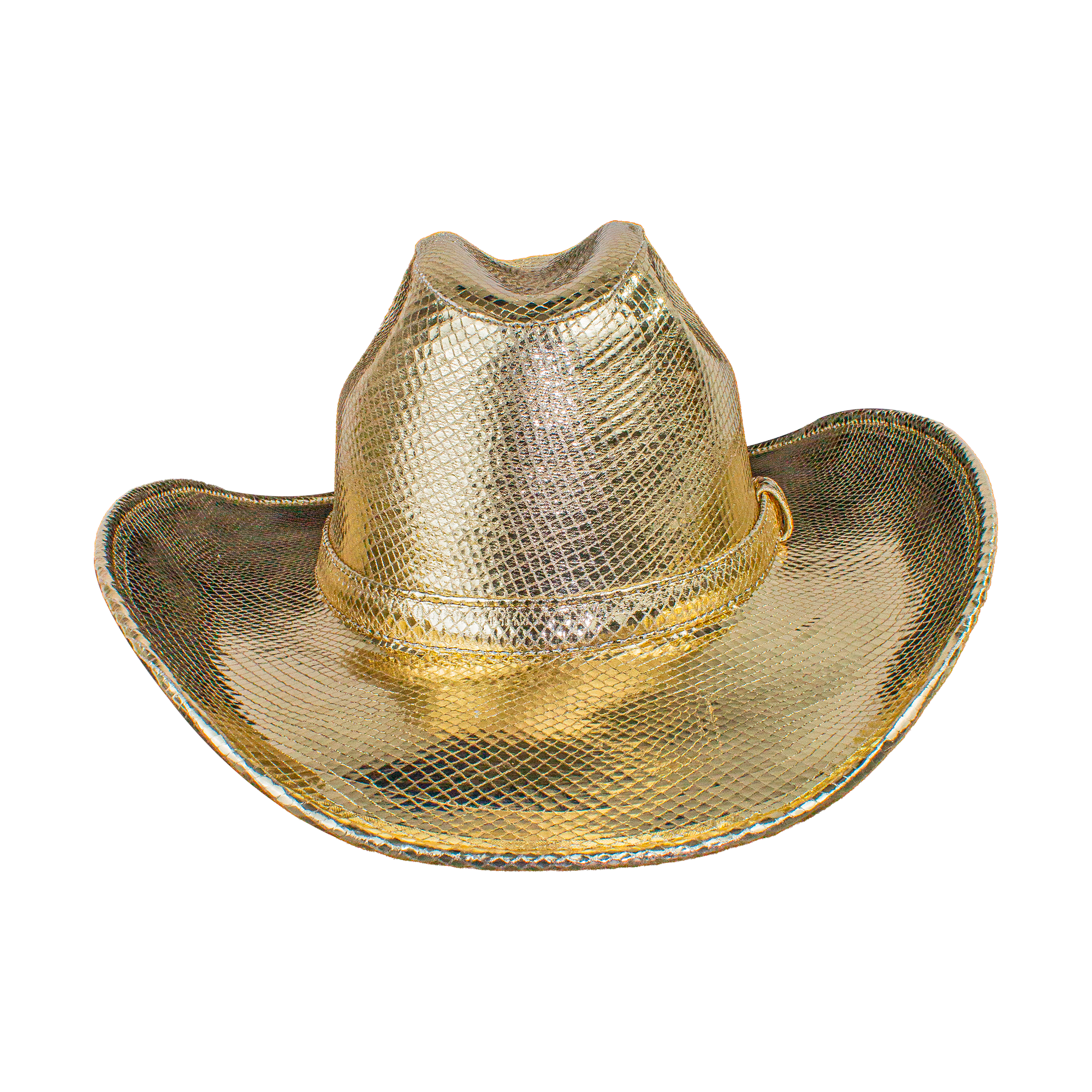 SOMBRERO ESTILO TEXANA METALICA