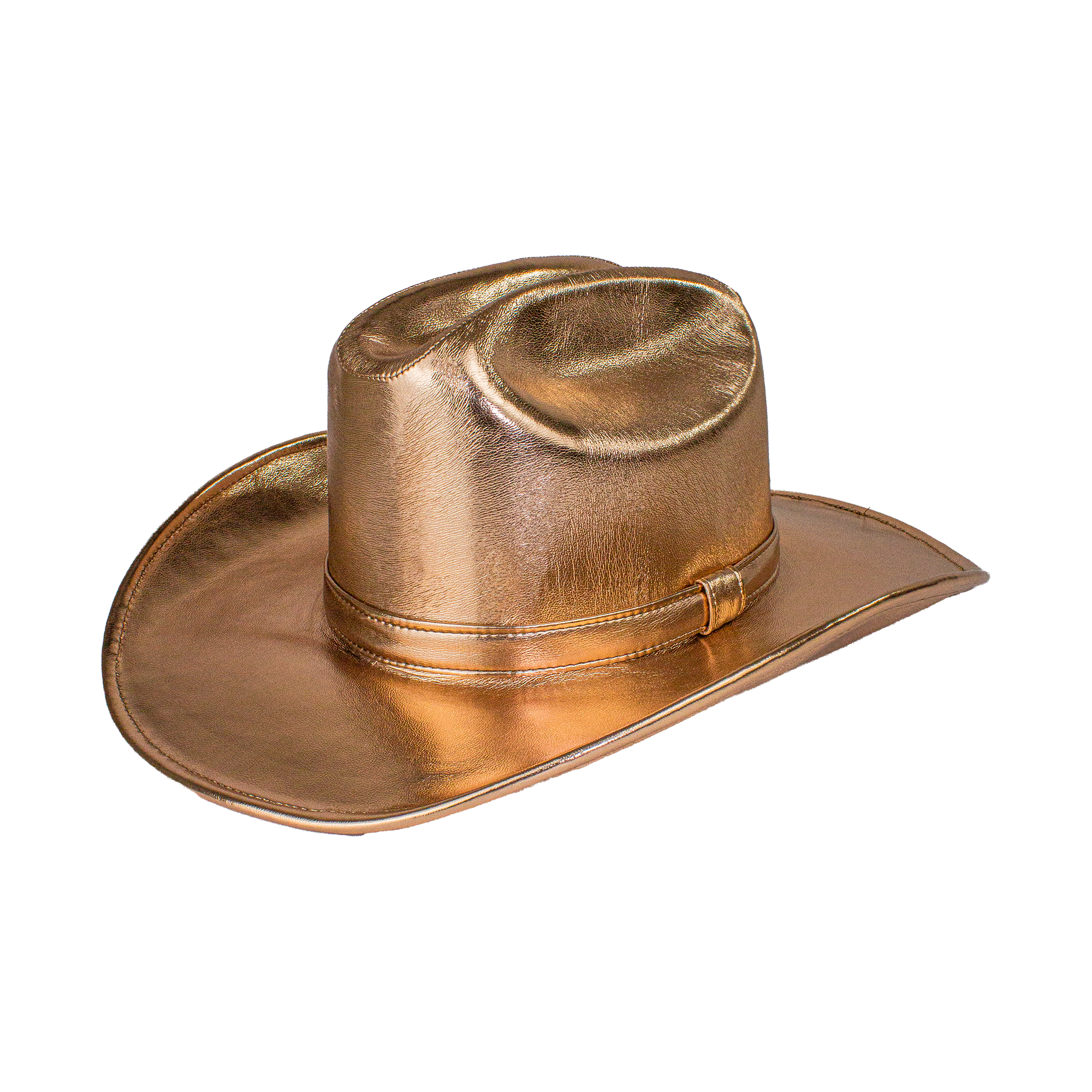SOMBRERO ESTILO TEXANA METALICA