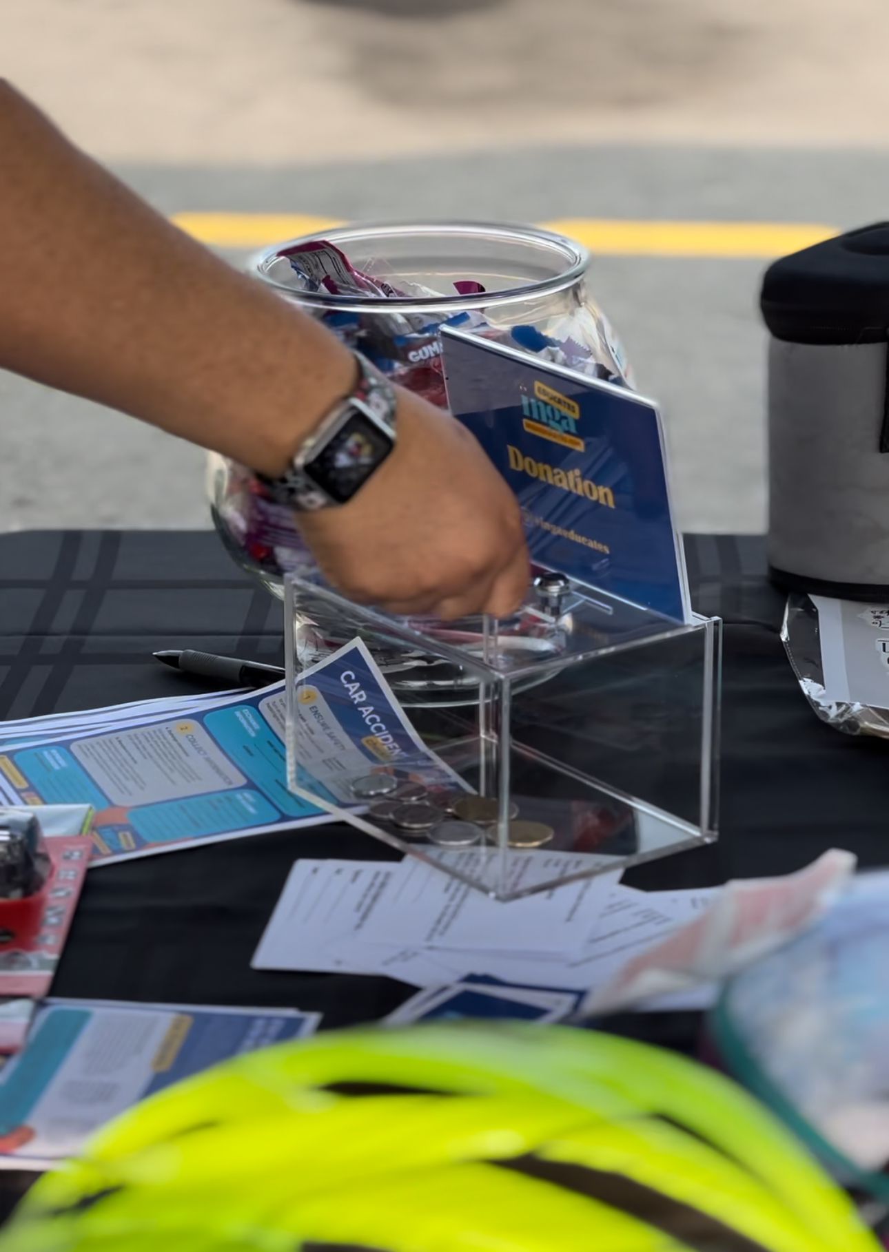 Support road safety—your donation can help save lives!