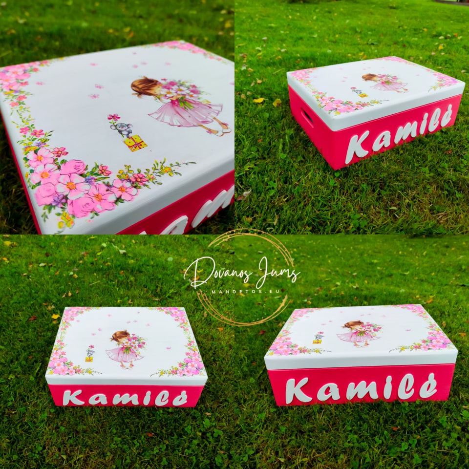 Krikštadėžė "Mergaitė"