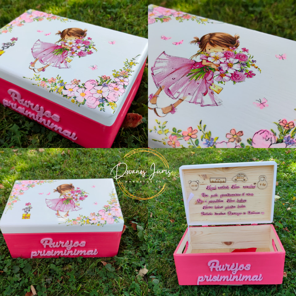 Krikštadėžė "Mergaitė"