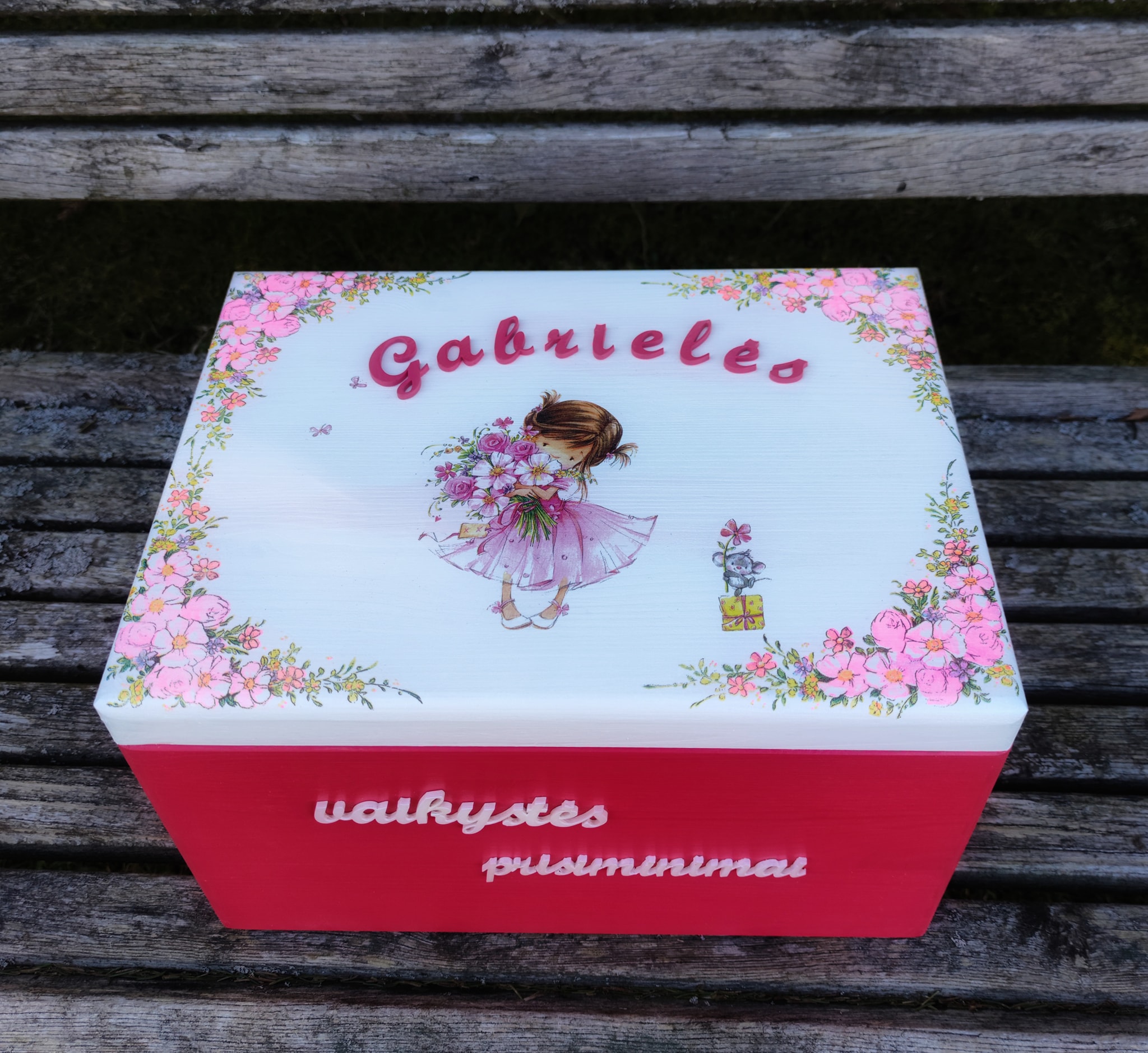 Krikštadėžė "Mergaitė"