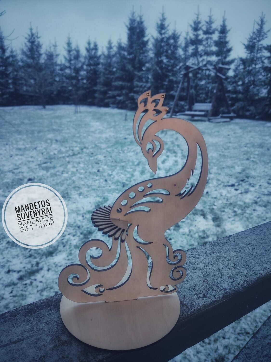 Servetėlių stovas "Povas"