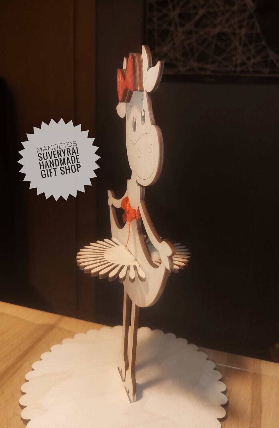 Servetėlių stovas "Karvytė"