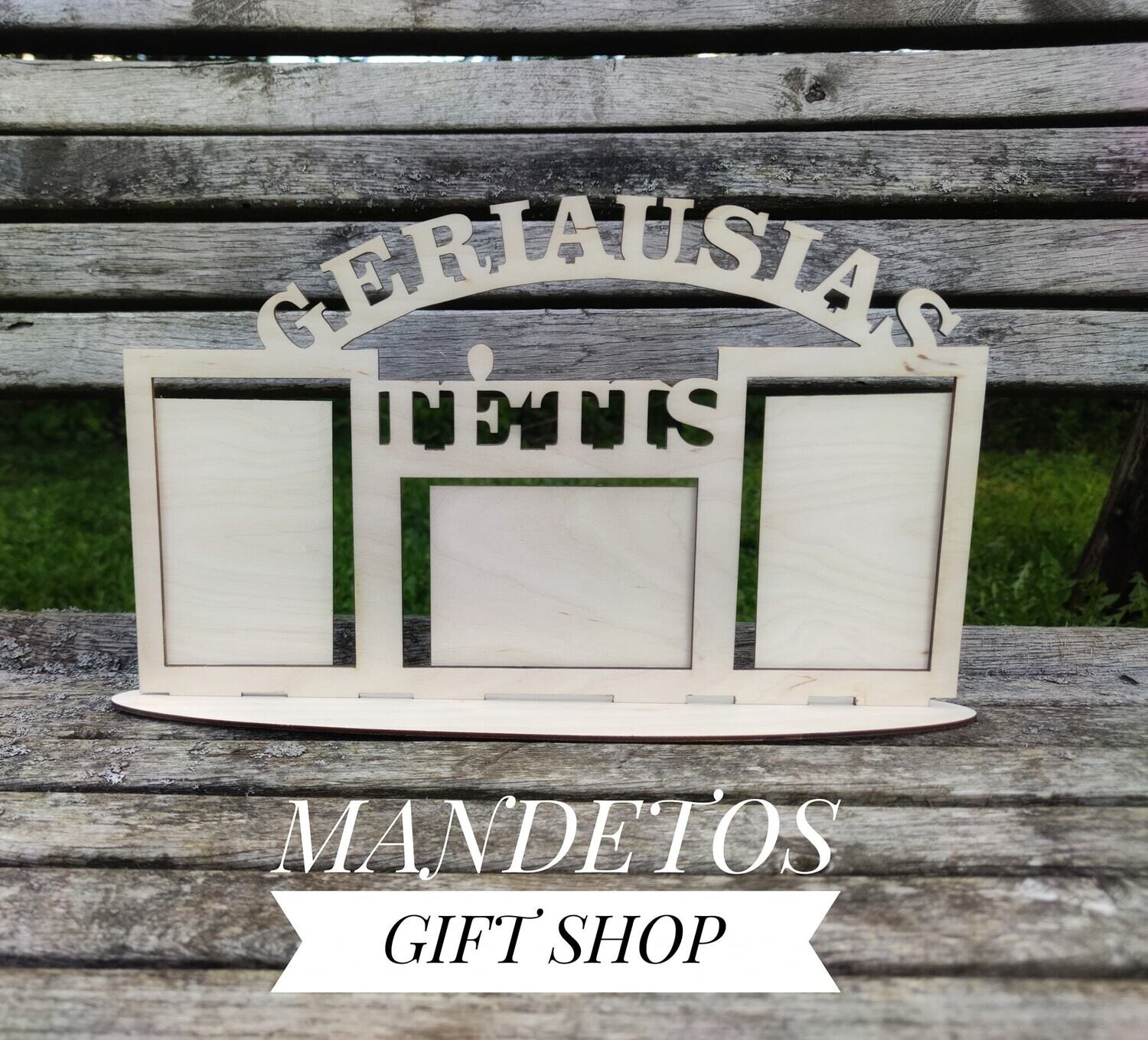 Nuotraukų rėmelis "Geriausias tėtis"