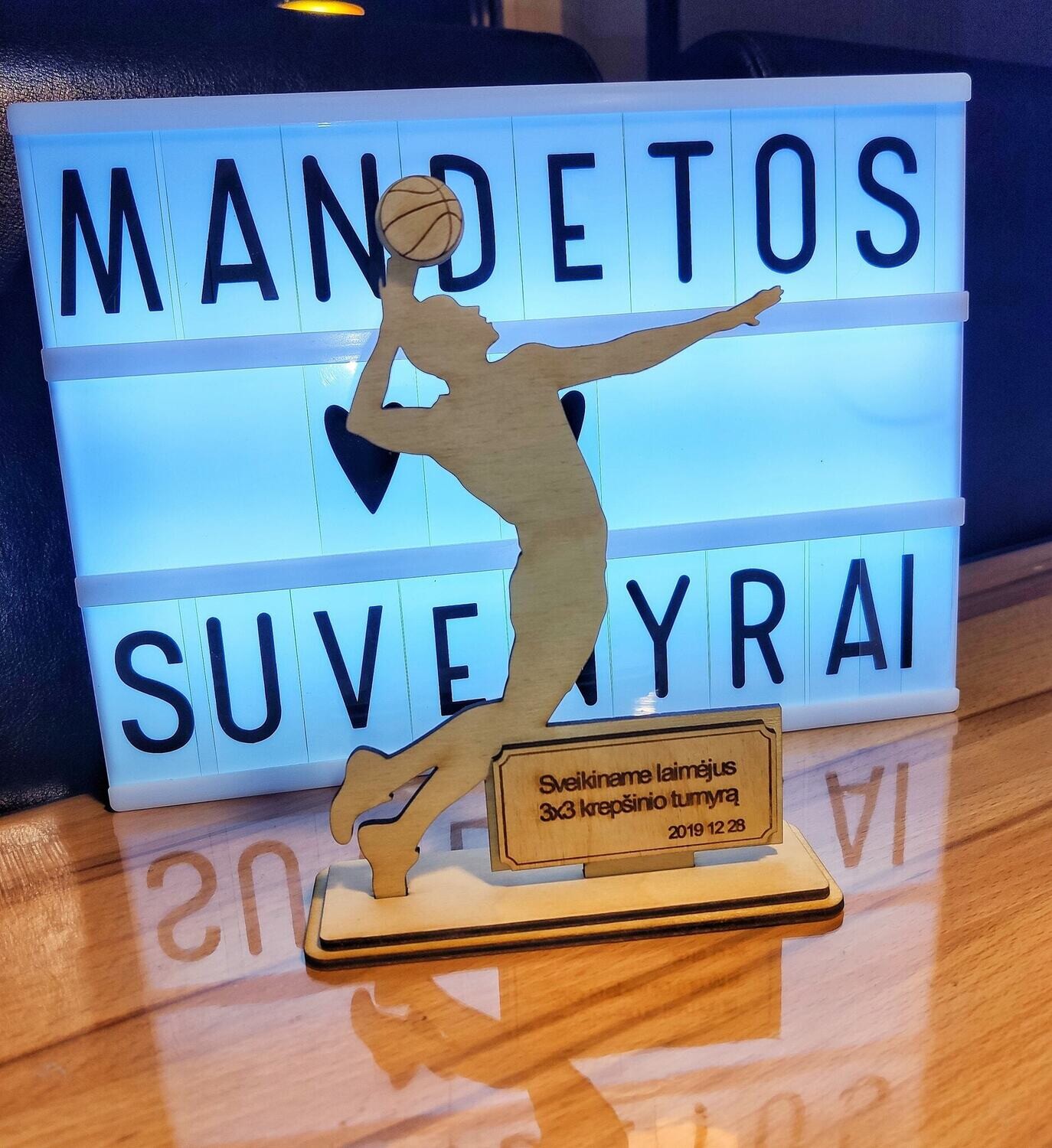 Prizas krepšinio dalyviams