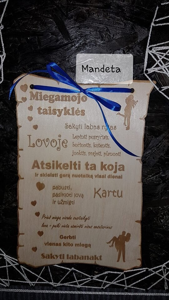 Miegamojo taisyklės