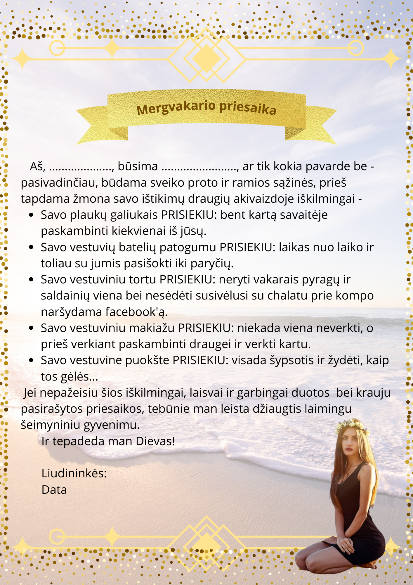 Mergvakario priesaika