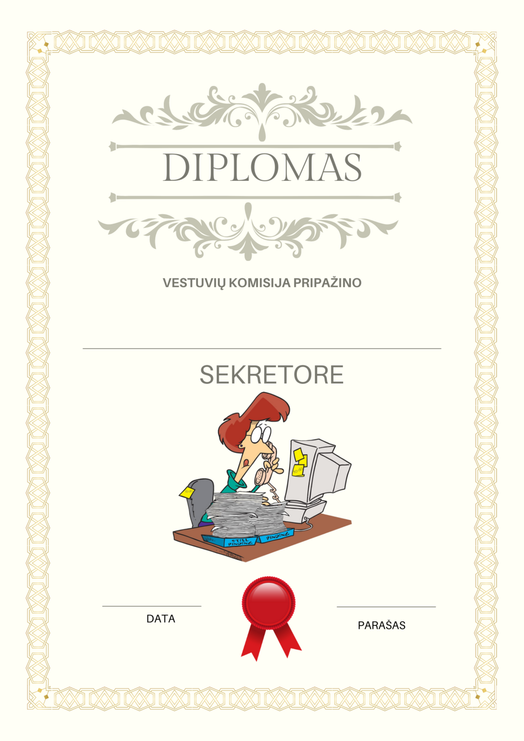 Vestuvių diplomai