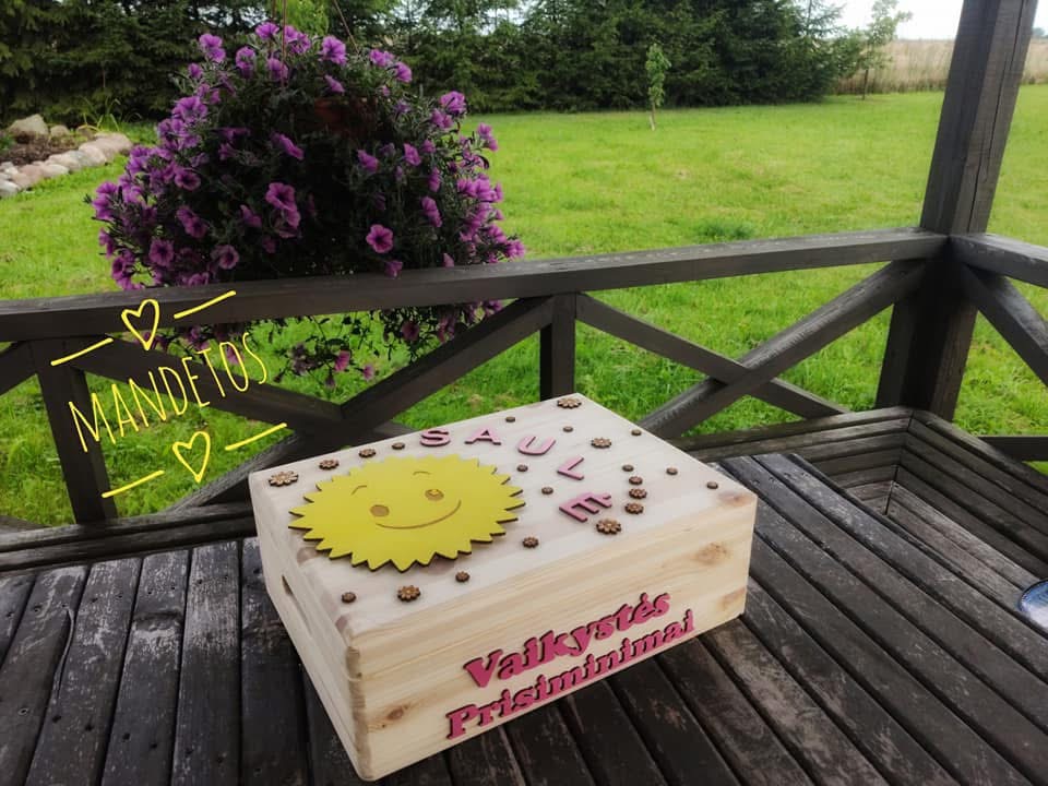 Krikštadėžė “Saulytė”