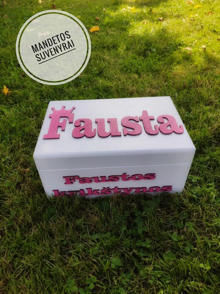 Krikštadėžė “Princesė”