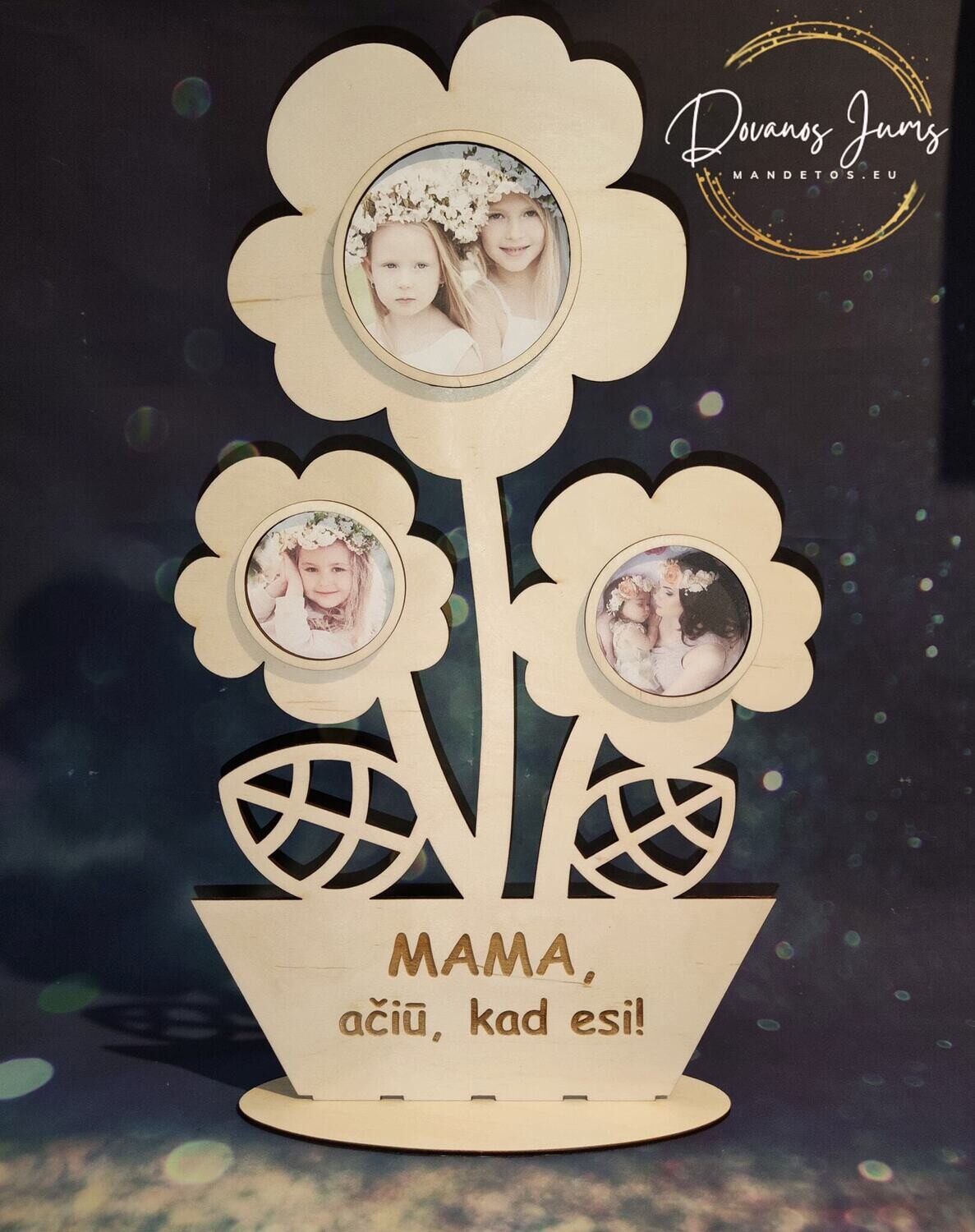 Nuotraukos rėmelis "Gėlės"
