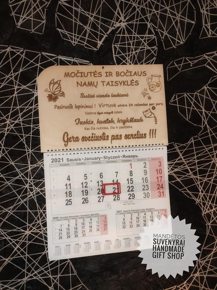 2026 metų kalendorius seneliams