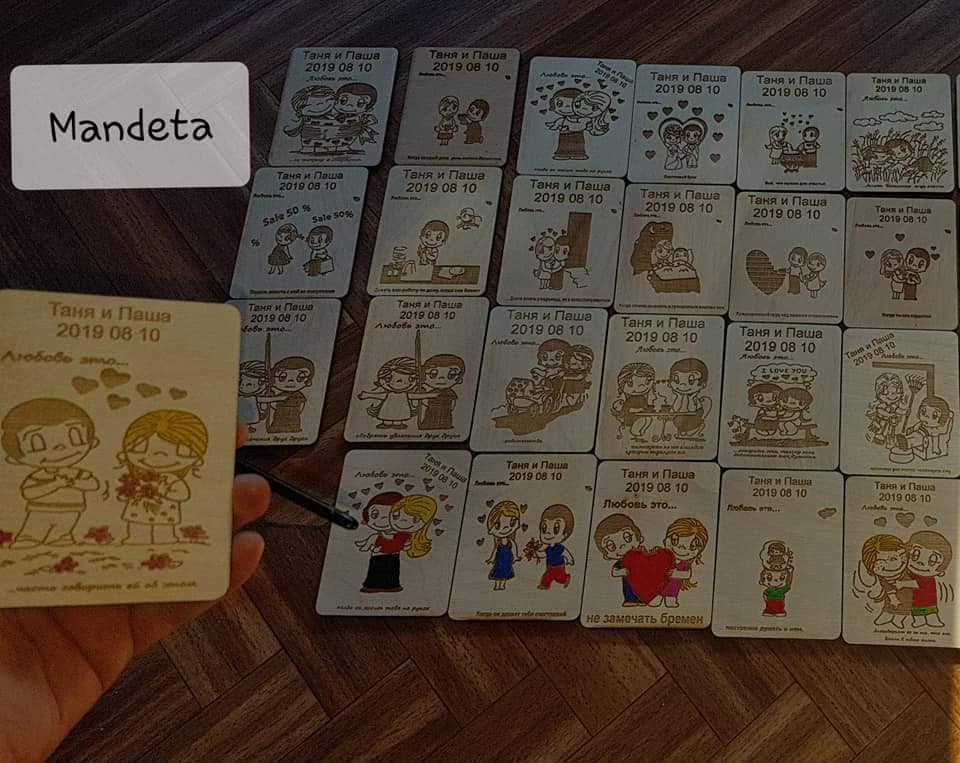 Vestuvių magnetukai Love Is