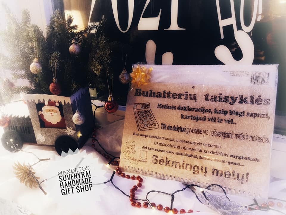 2026 metų kalendorius - Buhalterių taisyklės