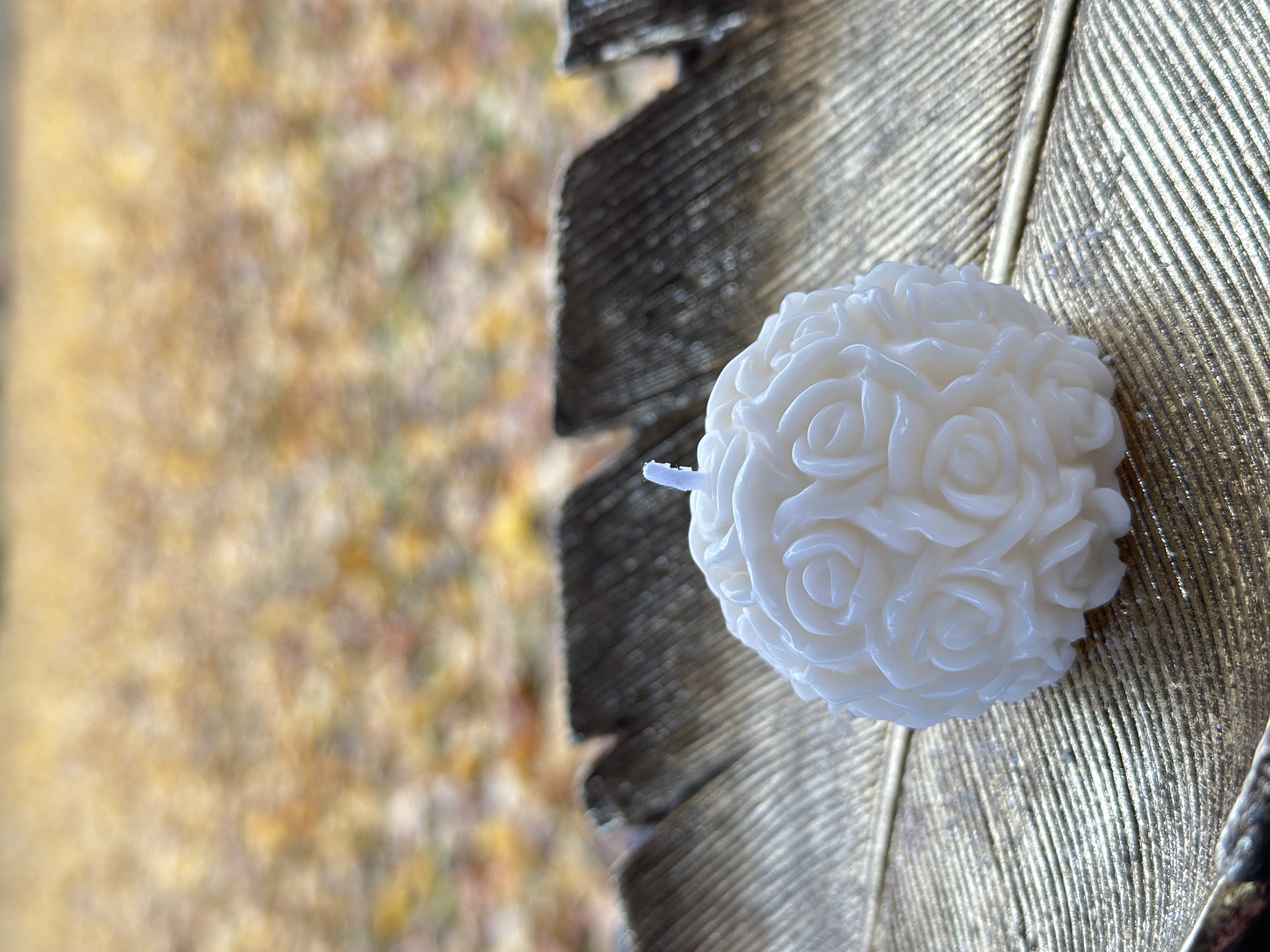 Sojų vaško žvakė