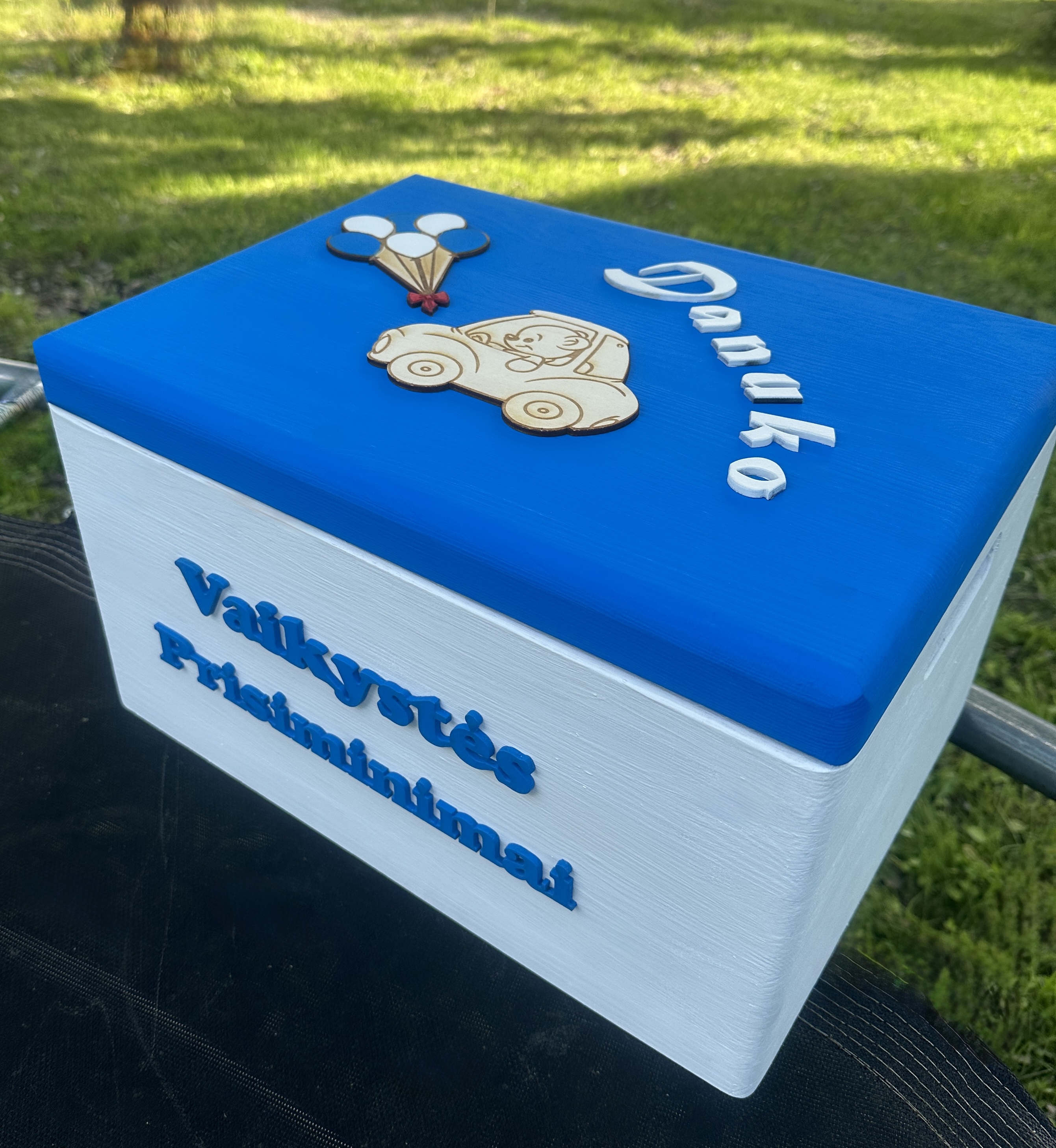 Vaikystės prisiminimų dėžutė