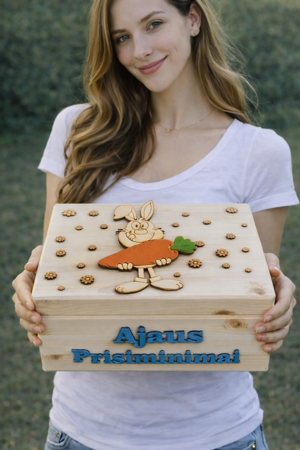 Krikštadėžė “Zuikis”