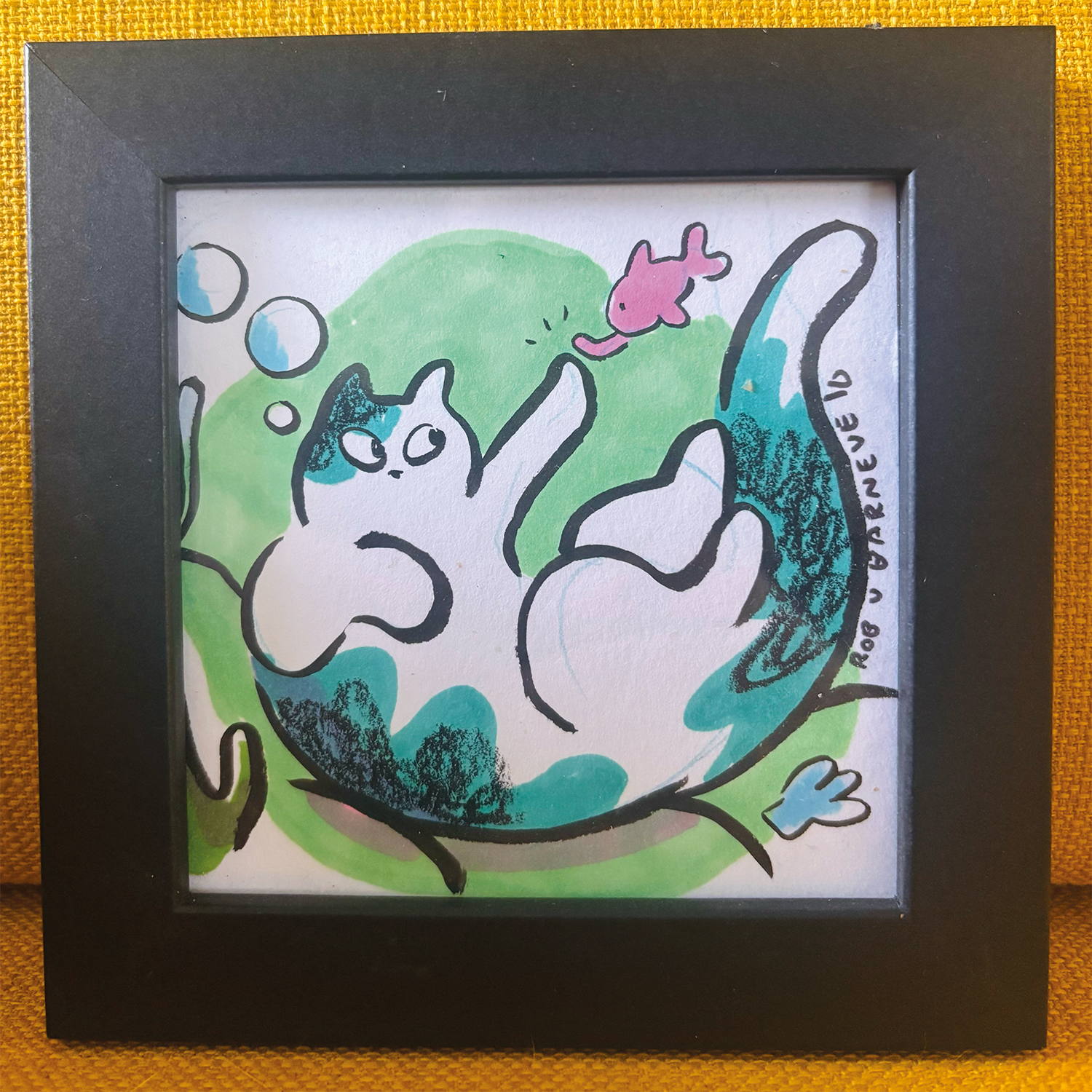 Poezentekening - Origineel!