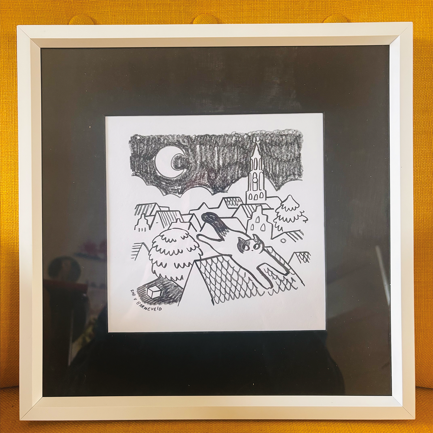 Poezentekening - Origineel!