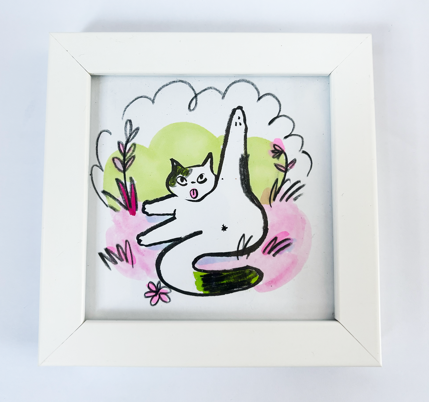 Poezentekening - Origineel!