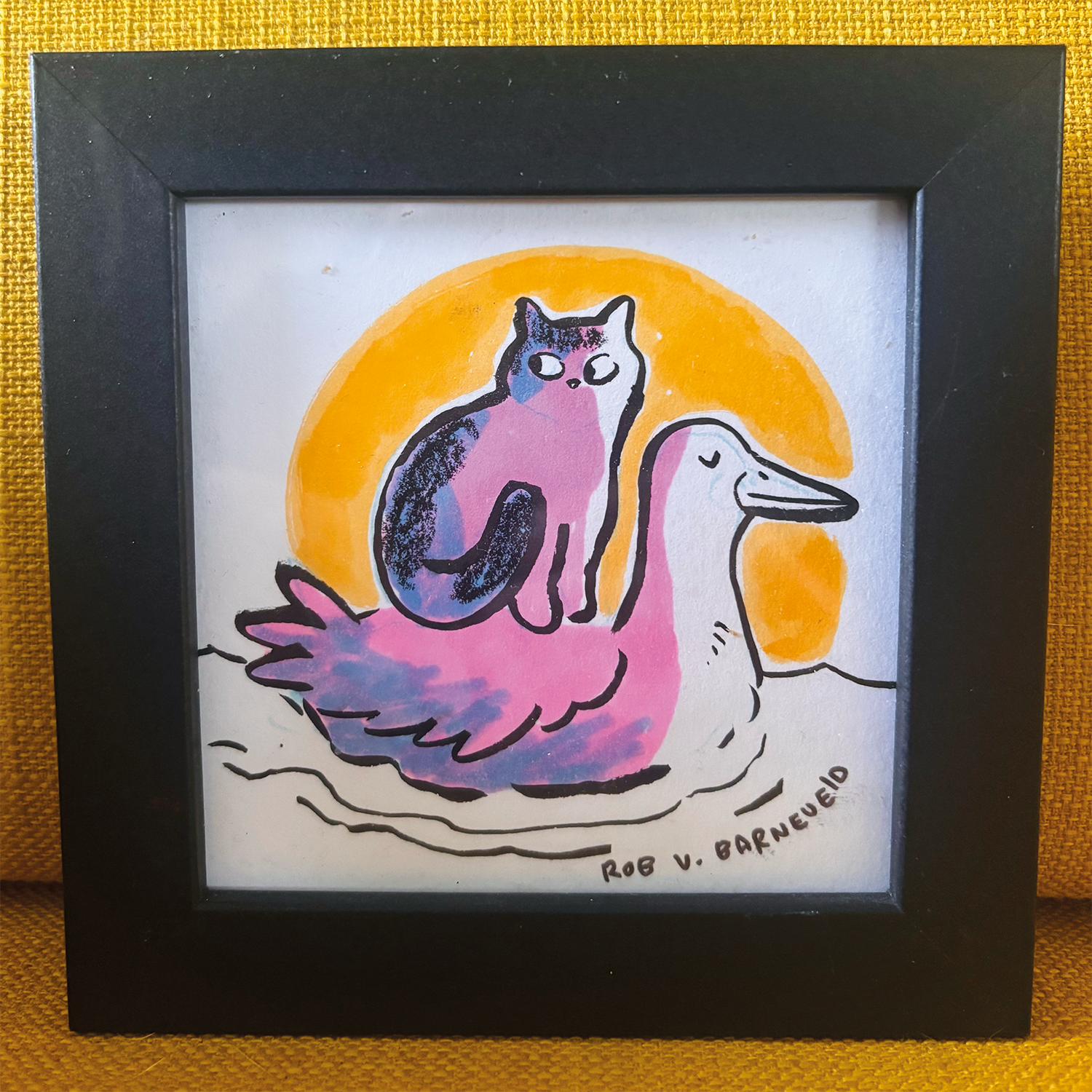 Poezentekening - Origineel!