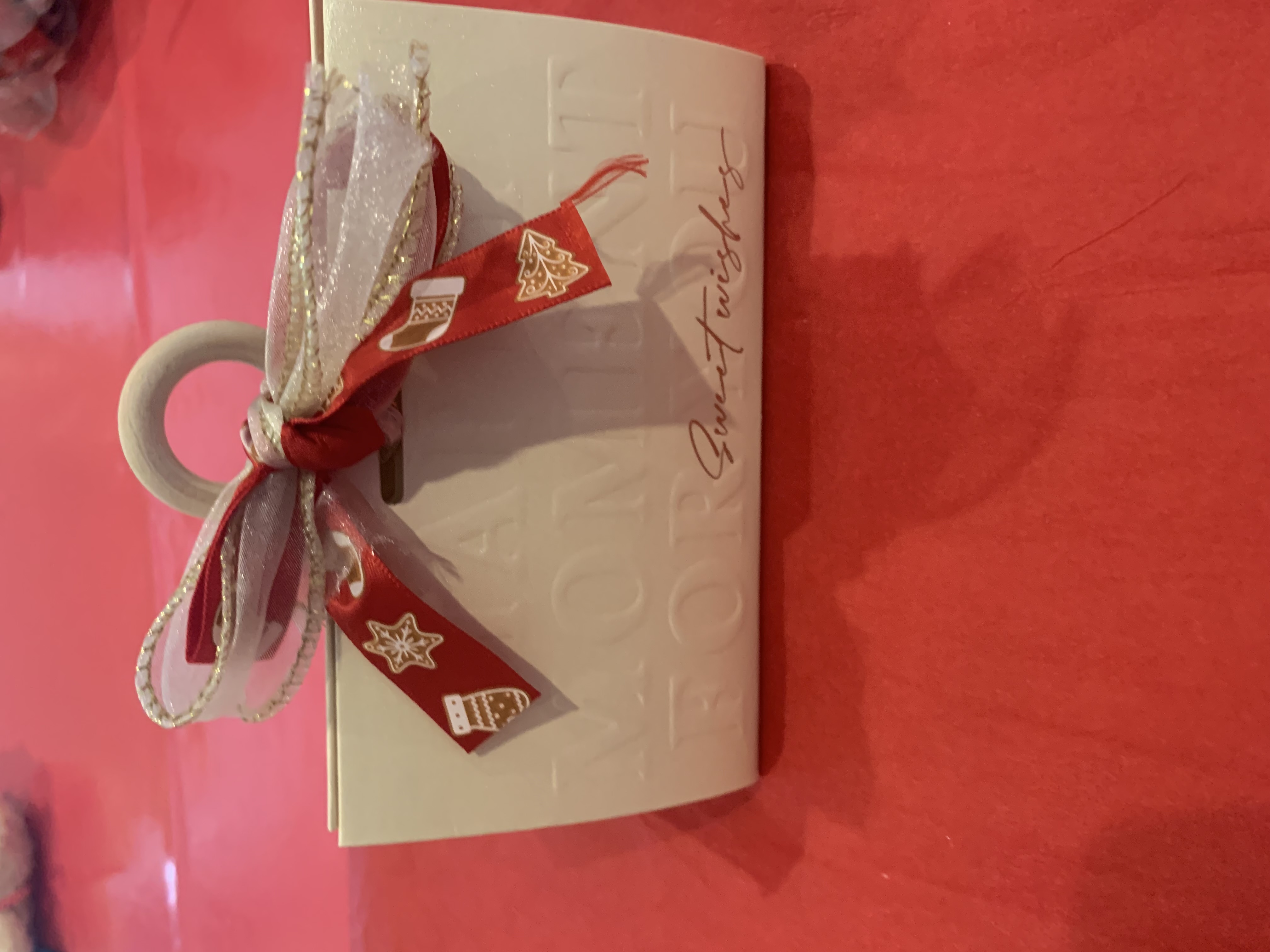Luxury christmas Favour box with chocolates
