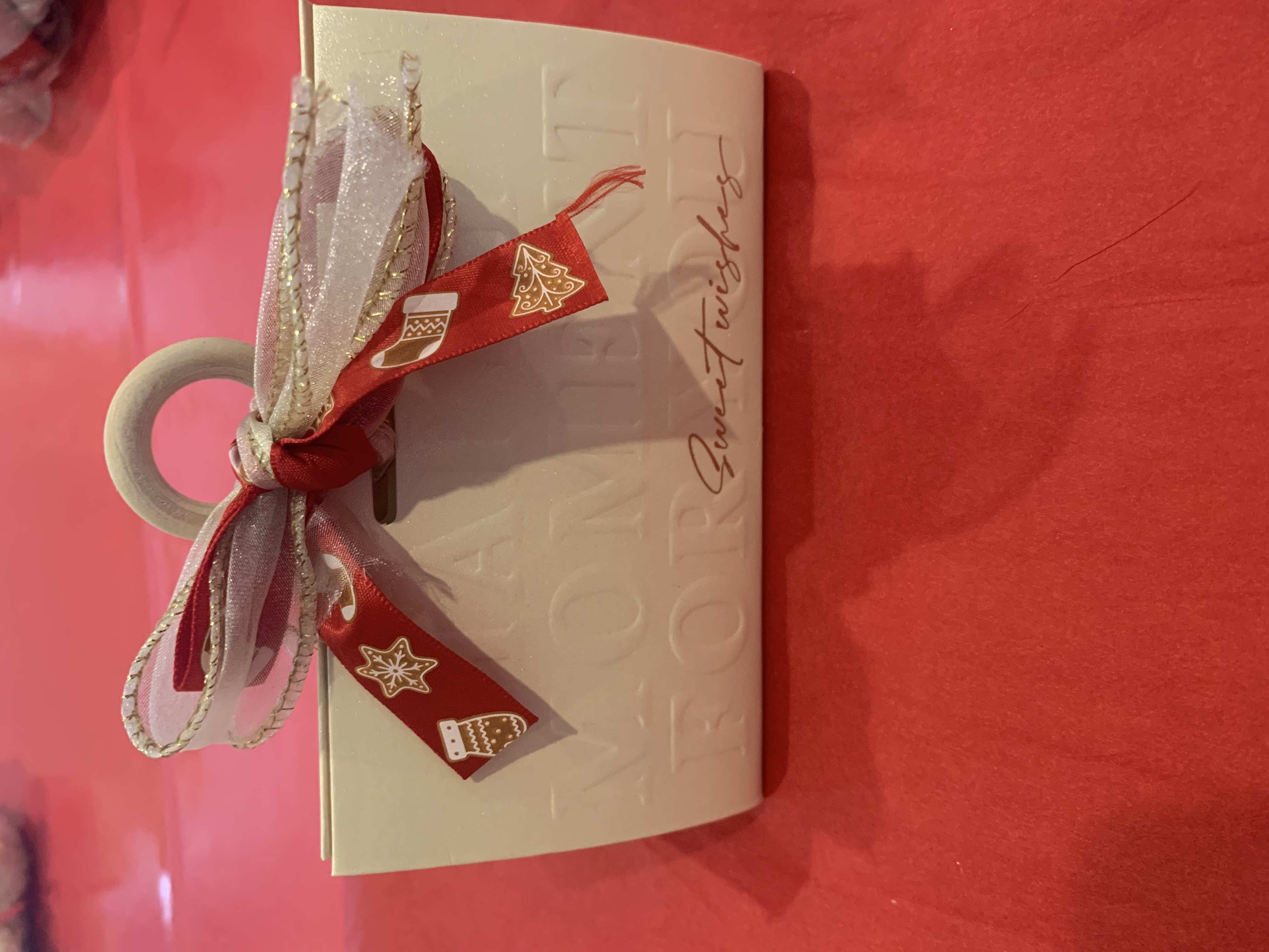 Luxury christmas Favour box with chocolates