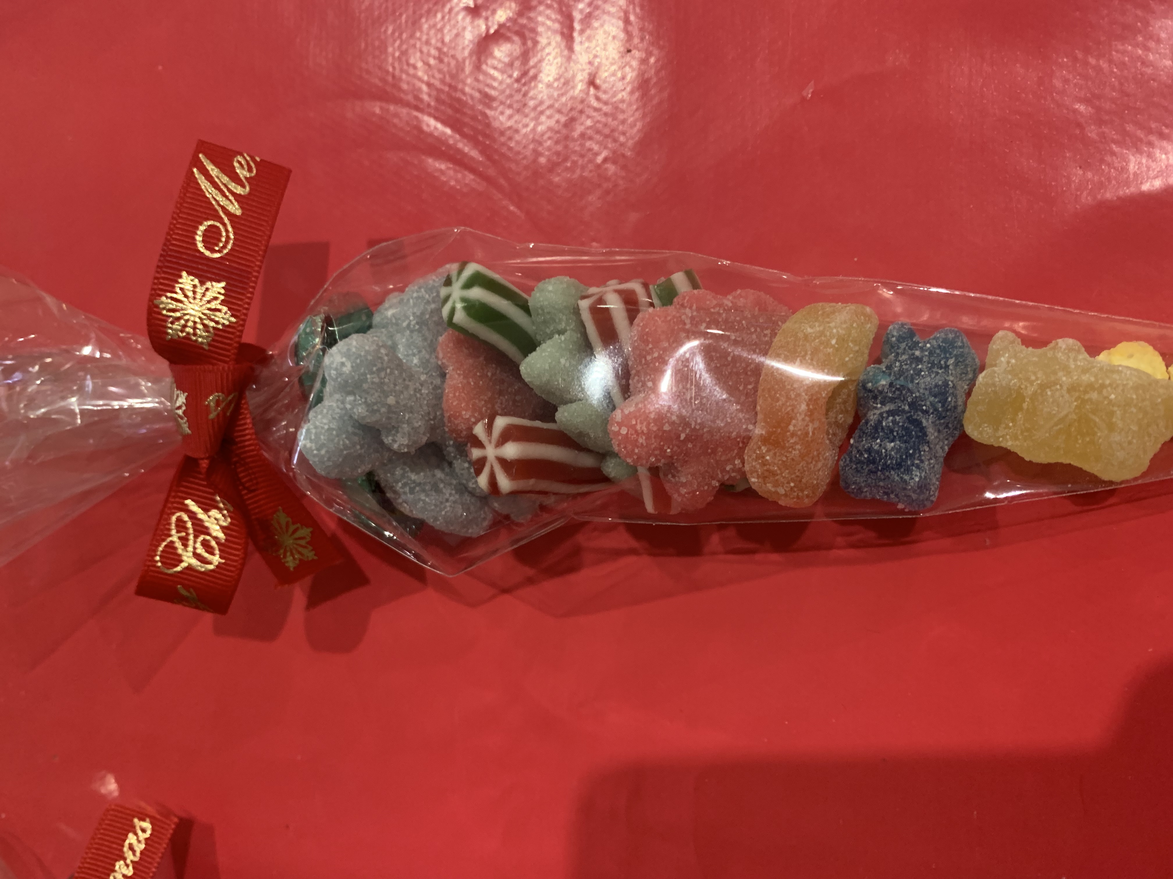 Festive christmas sweetcones