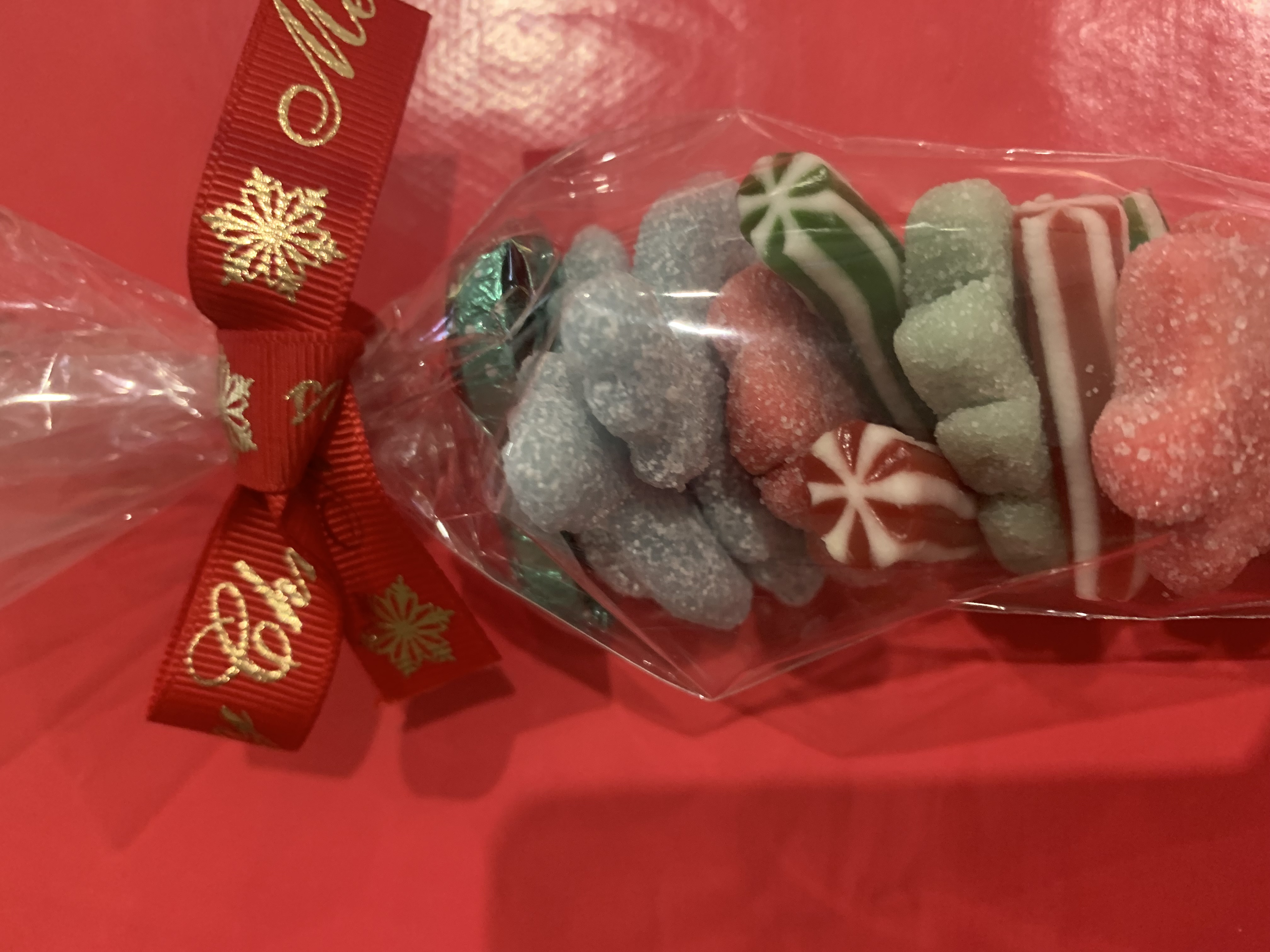 Festive christmas sweetcones