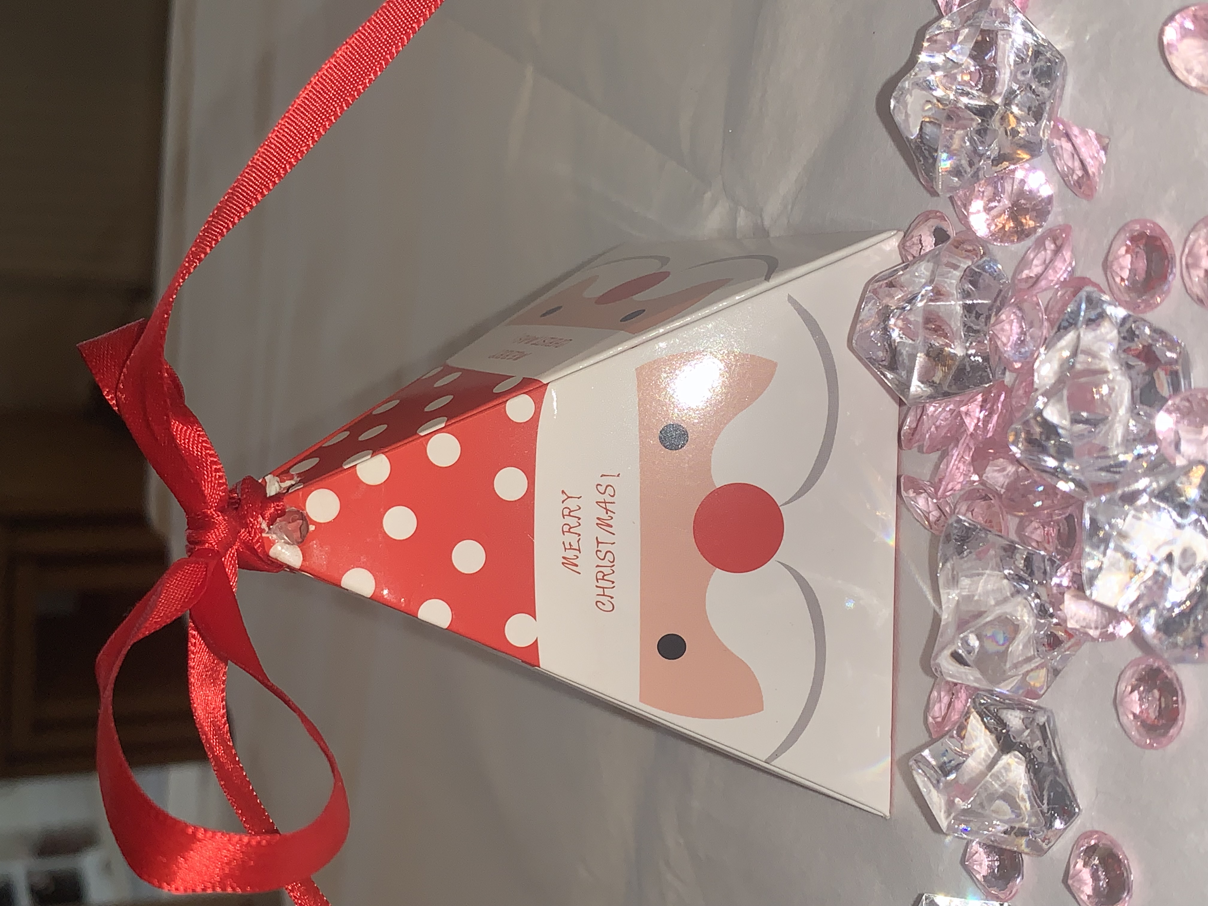 Cute Santa favour boxes