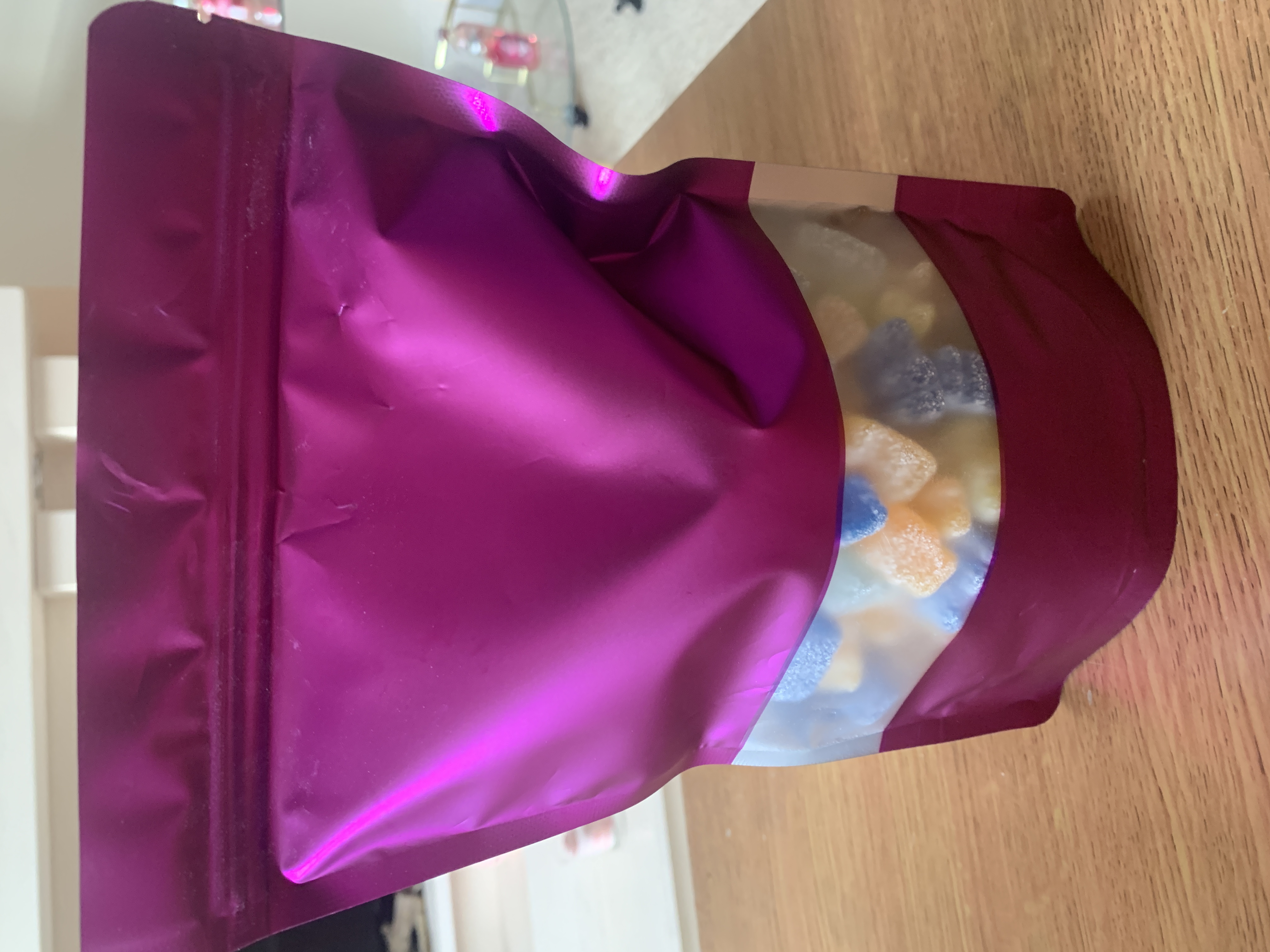 💜Purple extra large sweet pouch💜