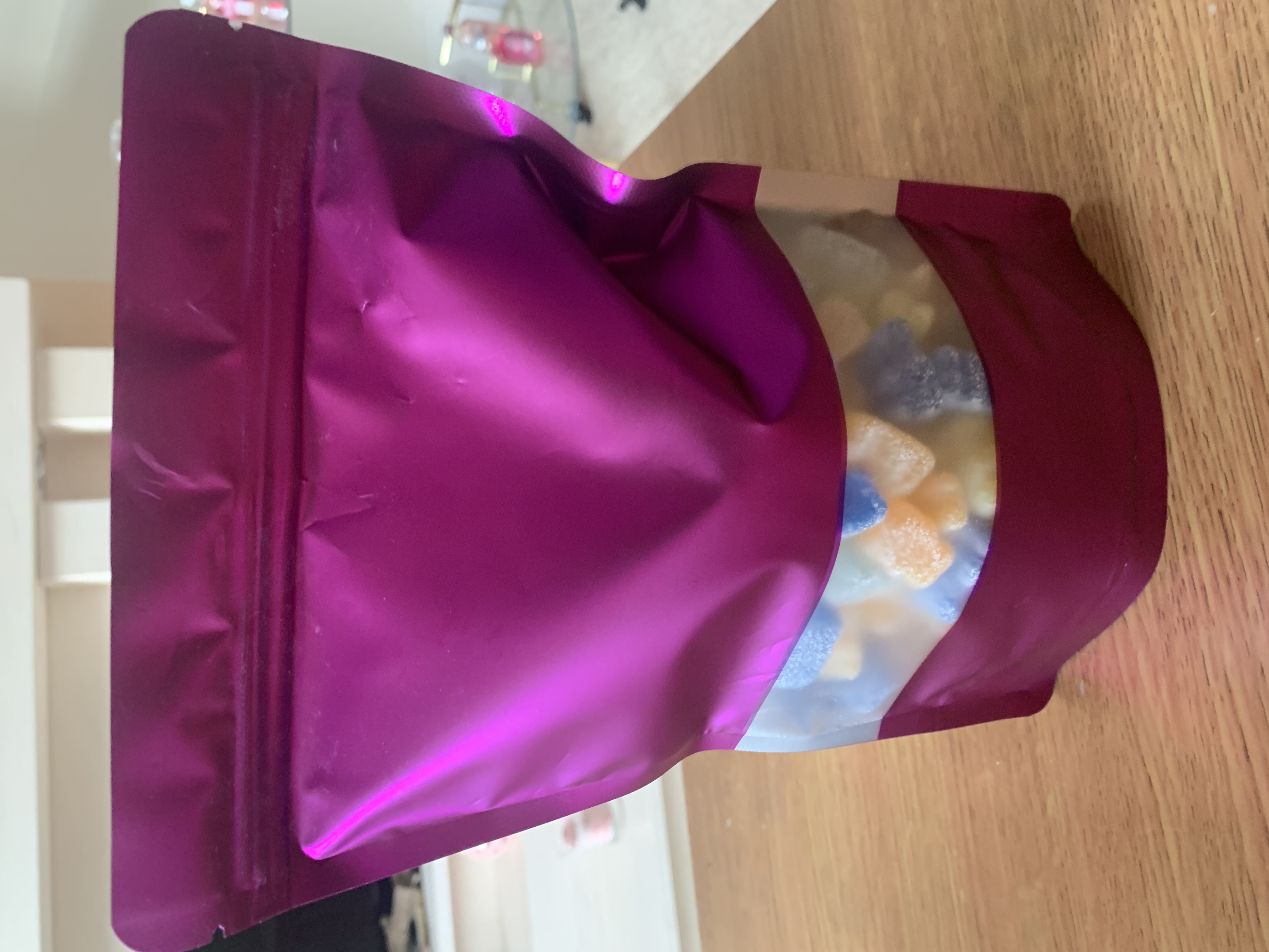 💜Purple extra large sweet pouch💜