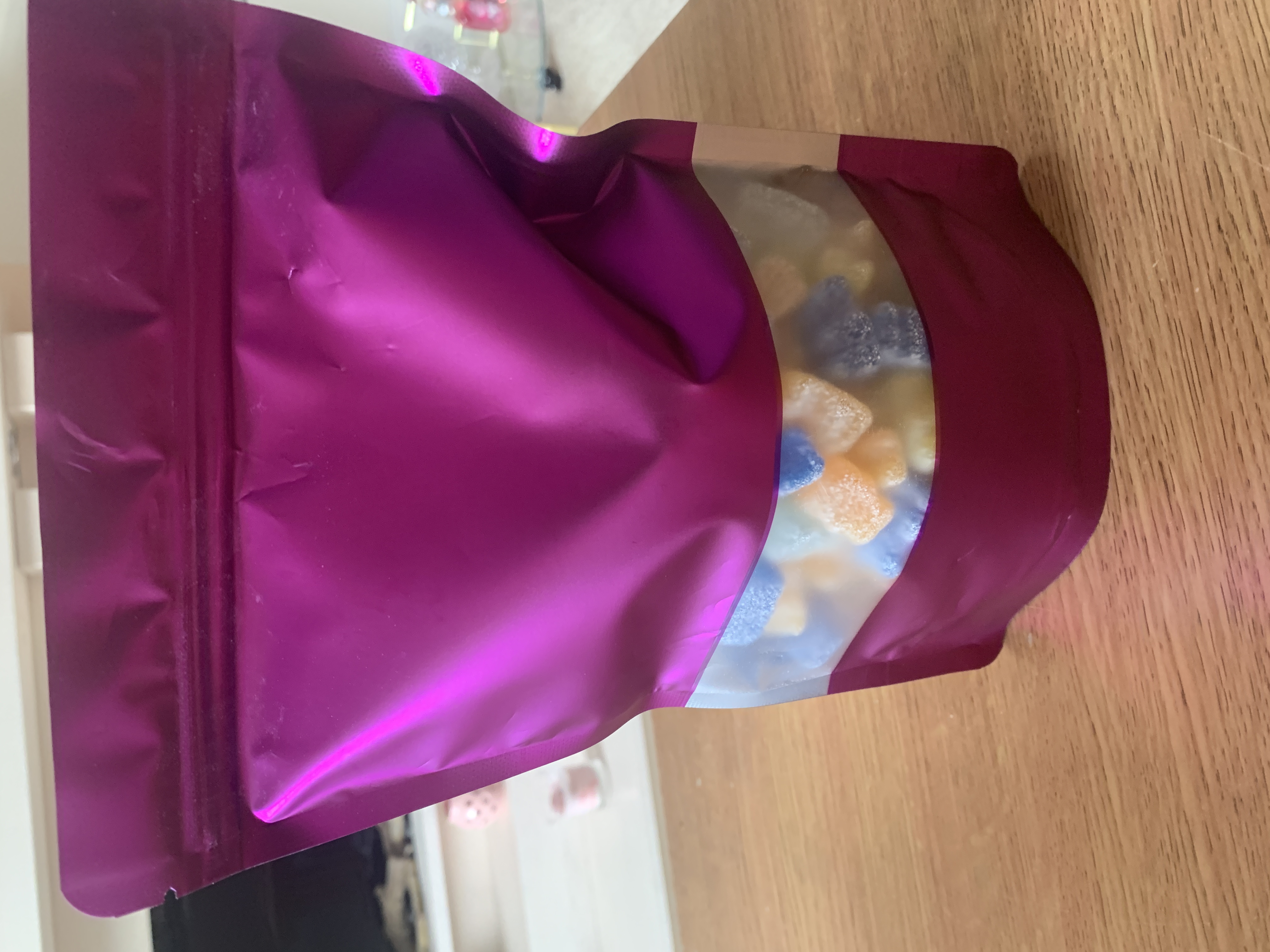 💜Purple extra large sweet pouch💜