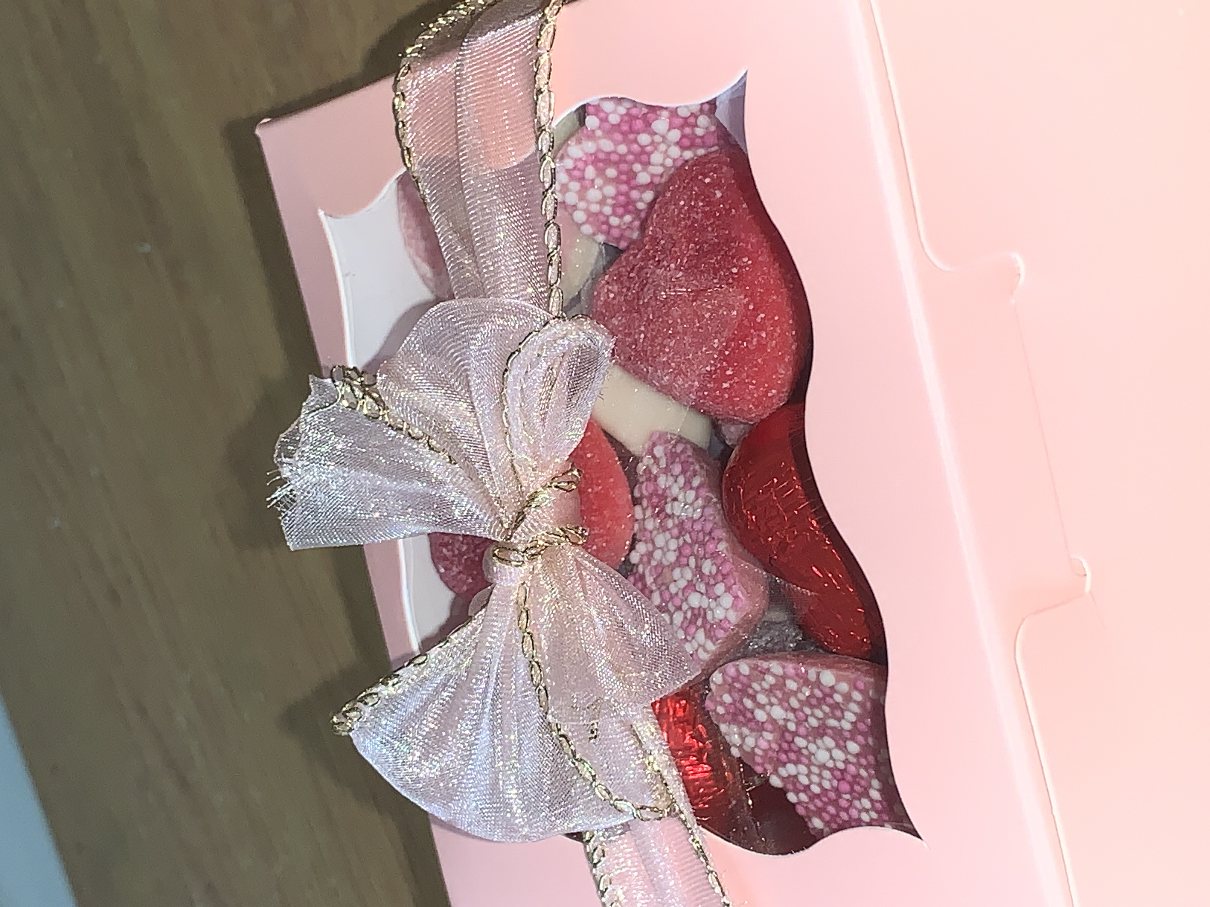 💚Treat box with a variety of sweets and complete with ribbon💚