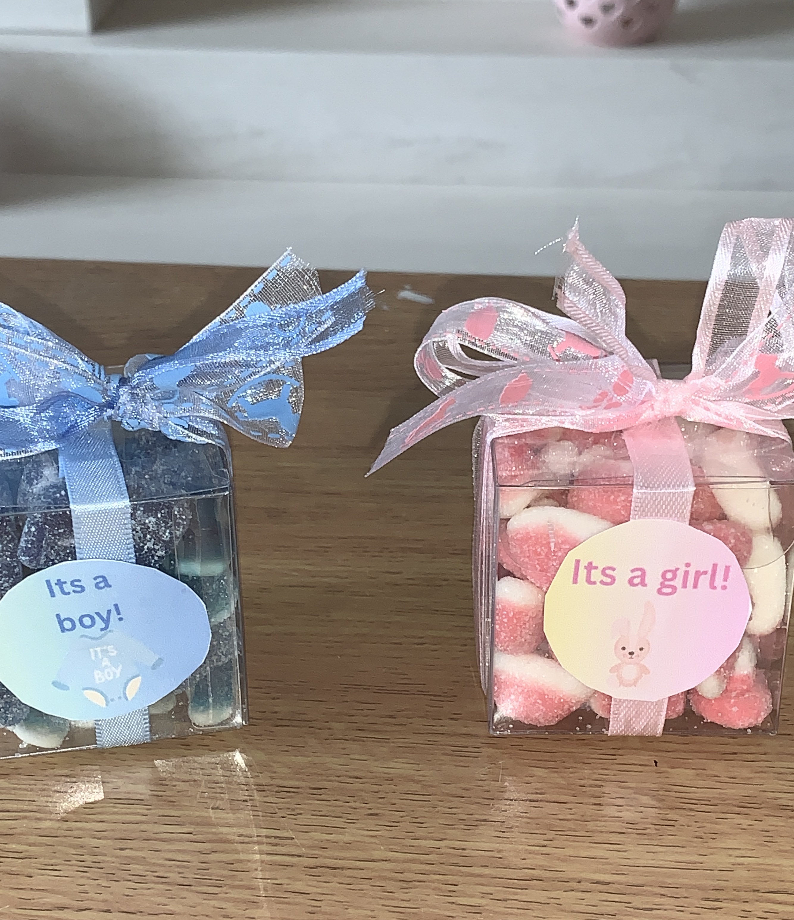 🩷Baby shower/gender revealSweetcubes🩵