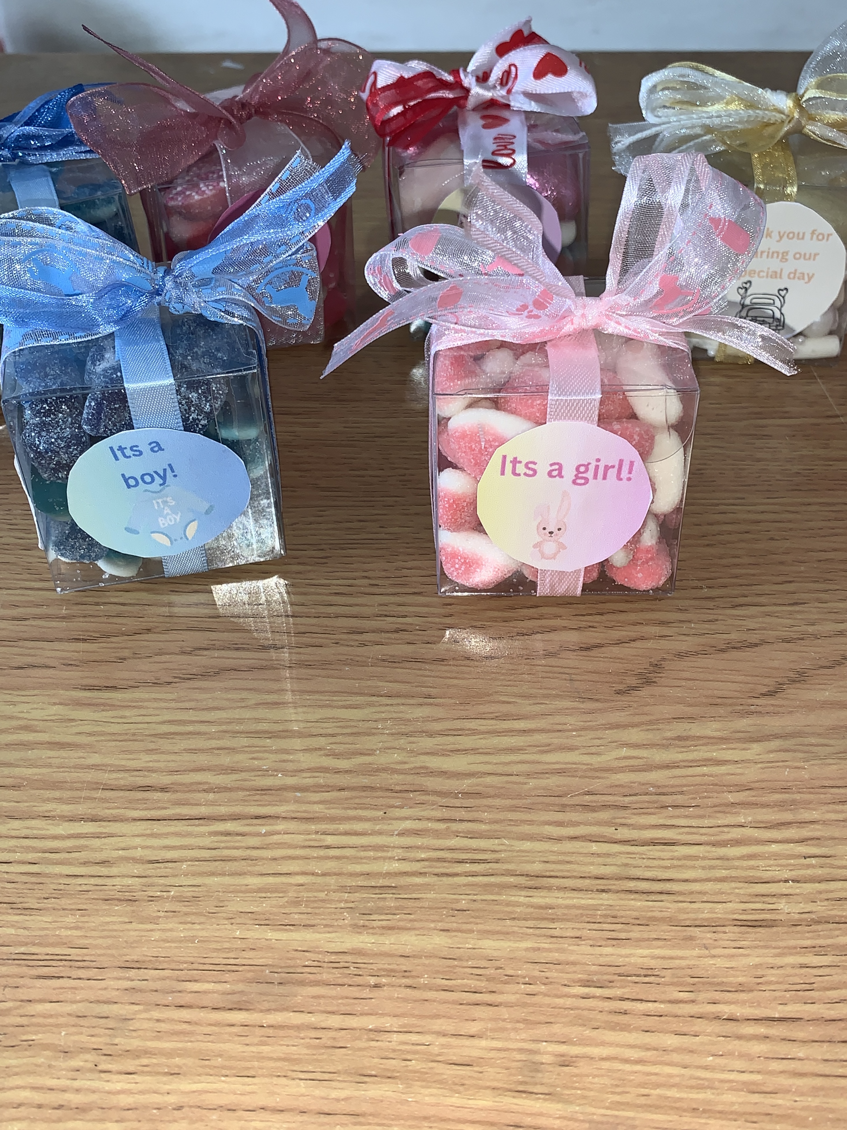 🩷Baby shower/gender revealSweetcubes🩵
