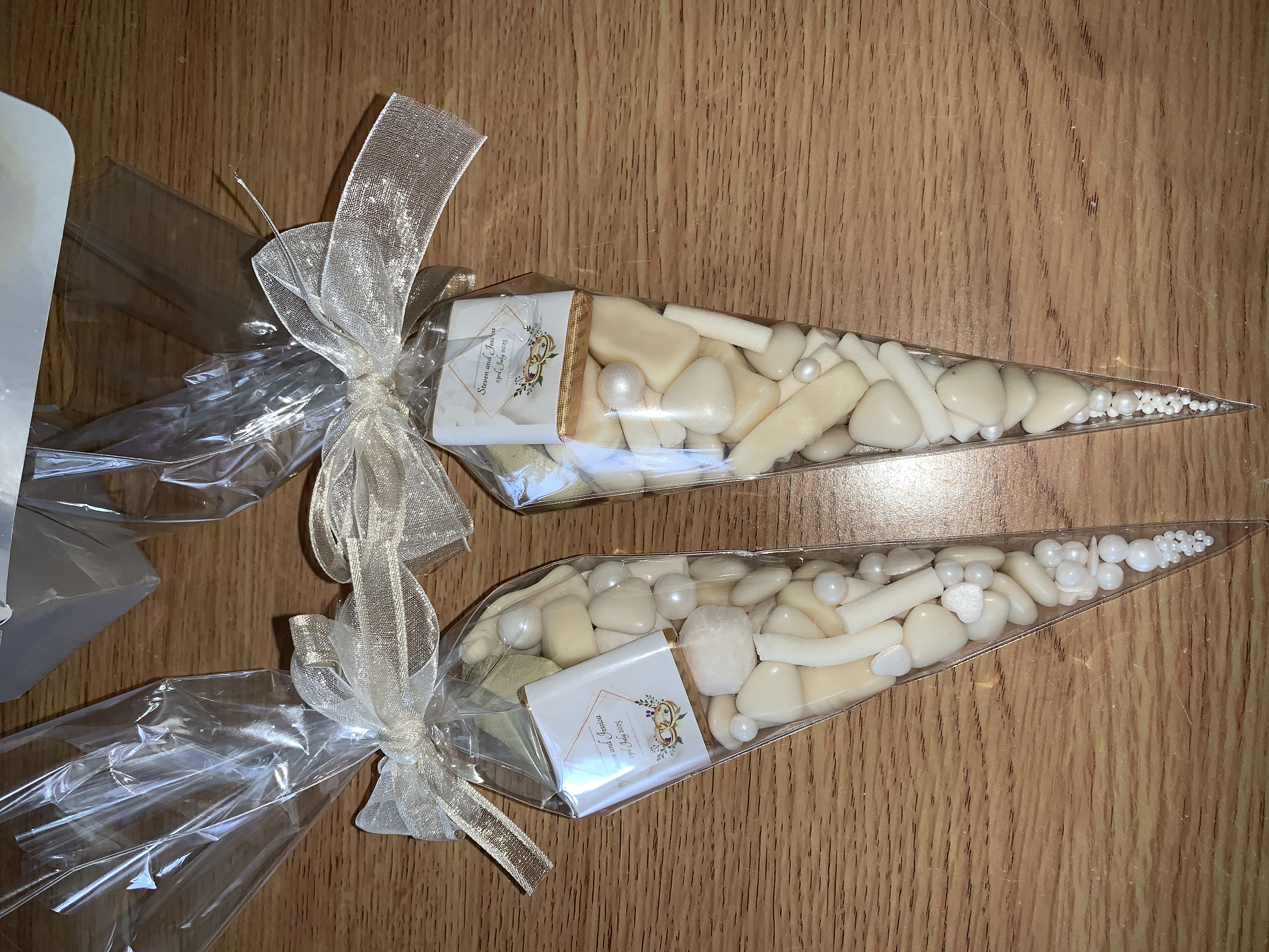 Exquisite wedding sweetcones
