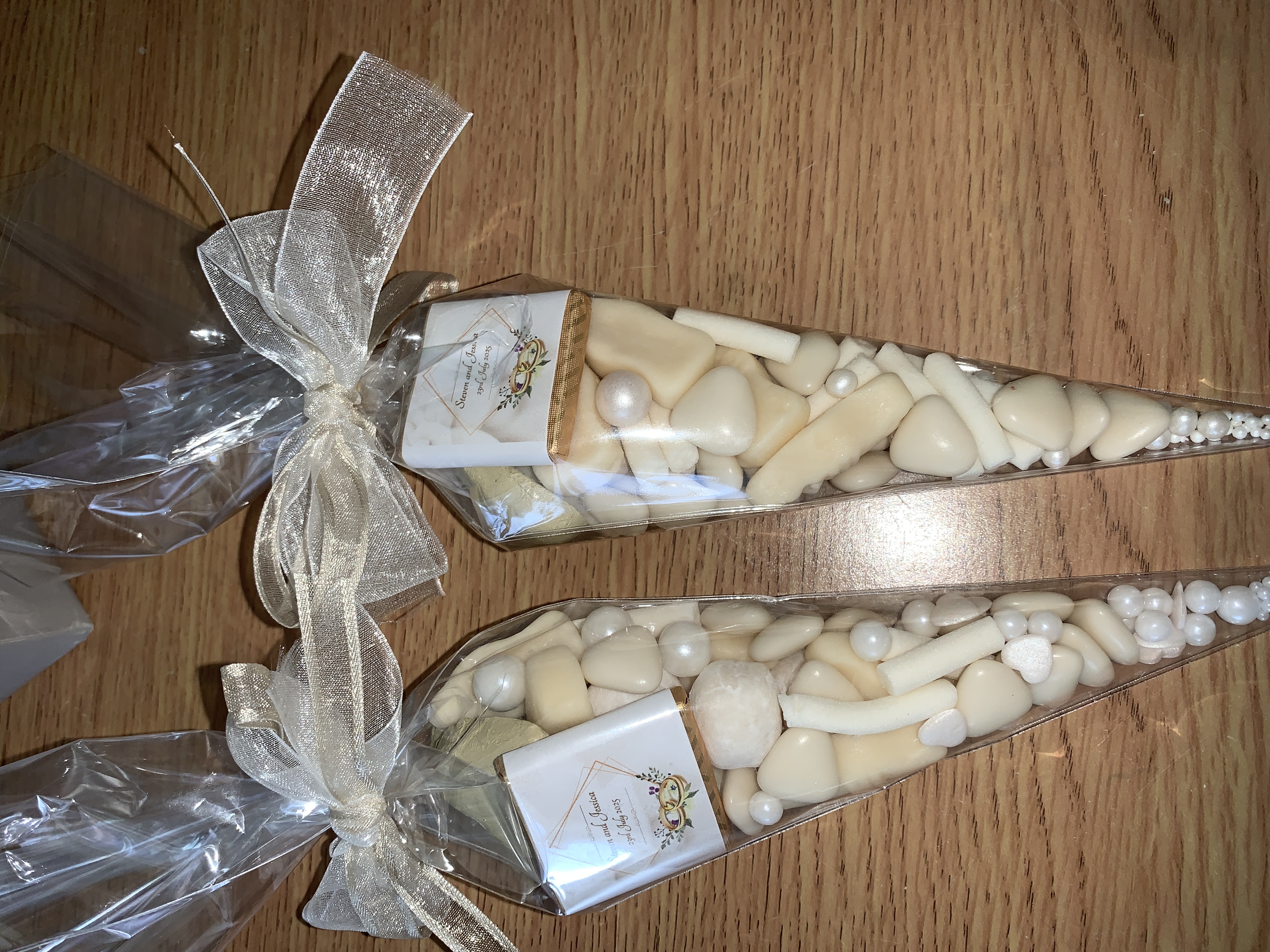 Exquisite wedding sweetcones