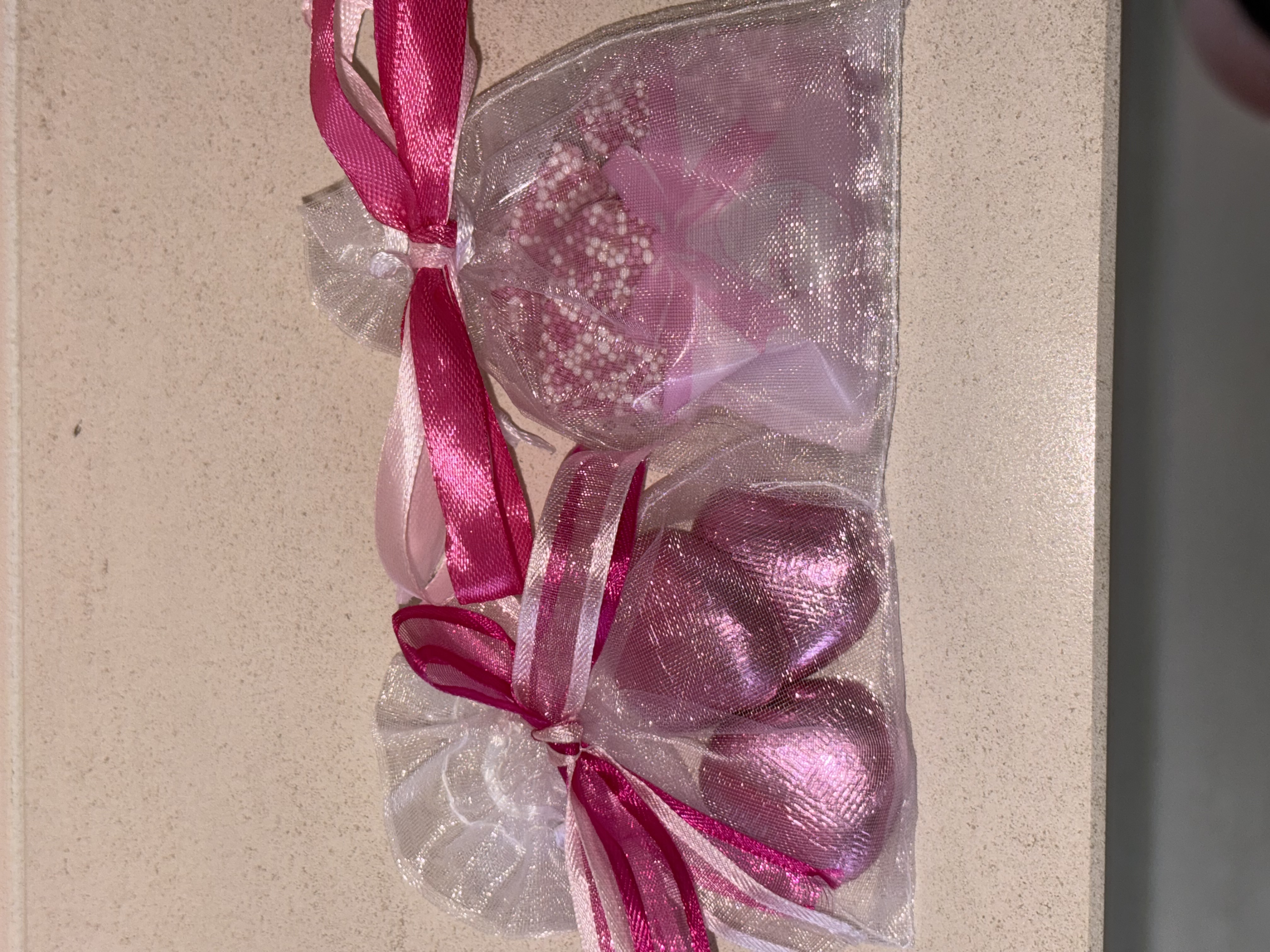 🤍White Small Organza Sweet Bag🤍