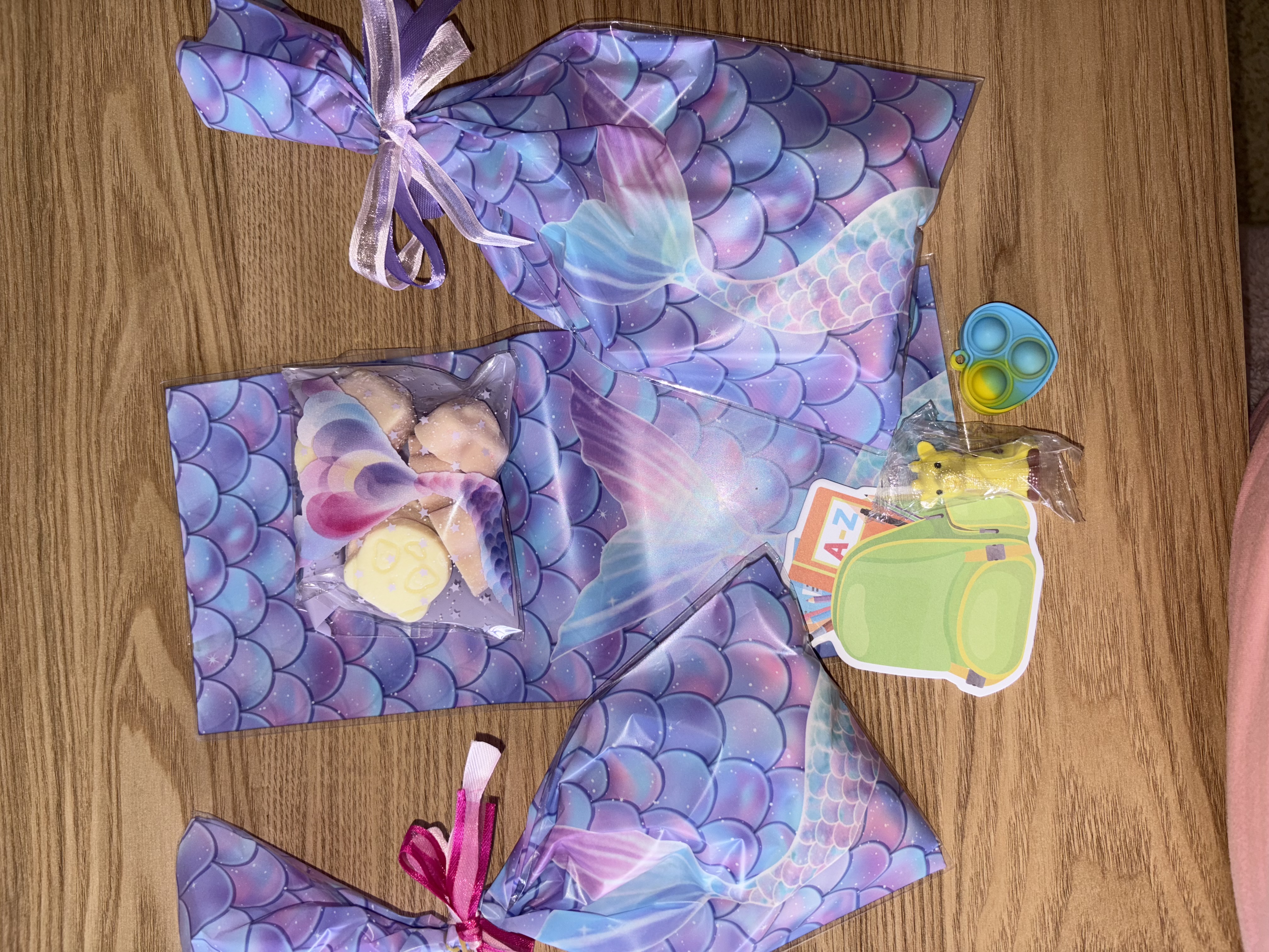 💜Mermaid treat bag complete with sweets 💜
