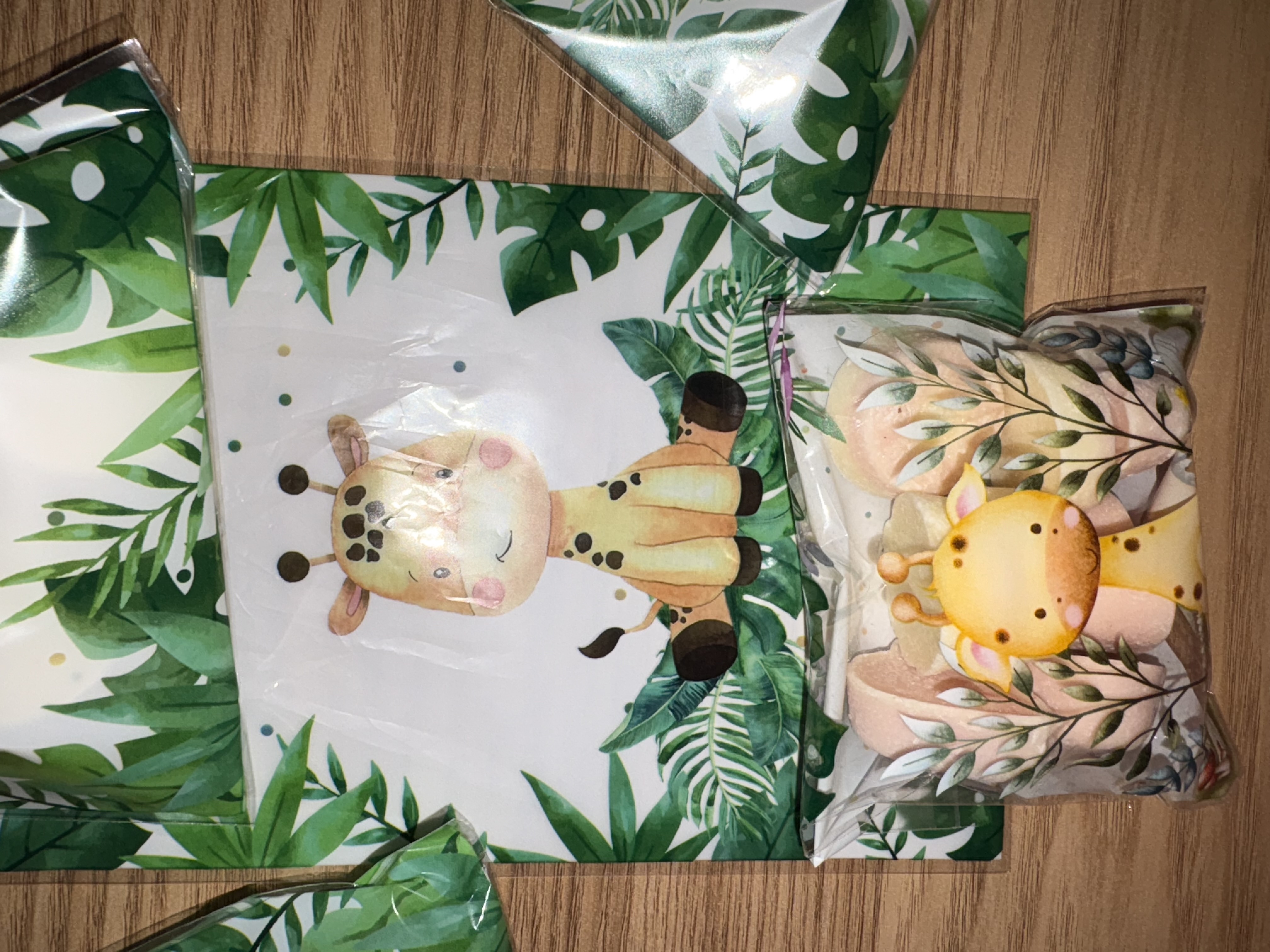 Animal sweet bags including sweets and party treats