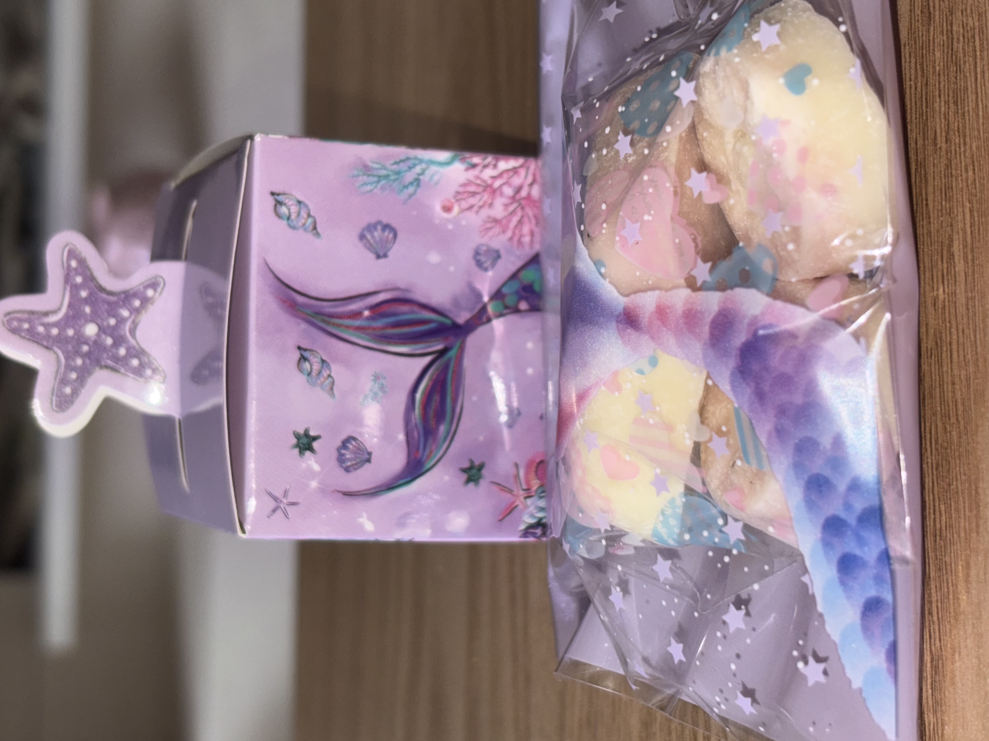 💜Mermaid favour boxes with sweets💜